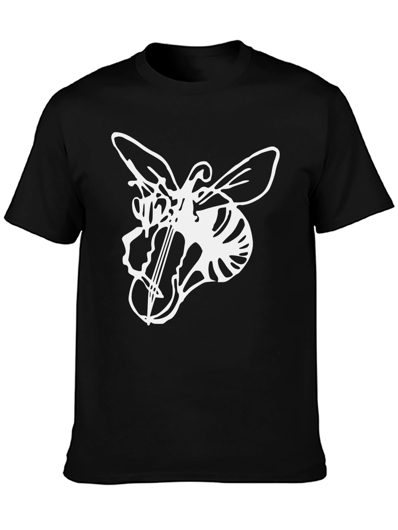 Bee Violin T-Shirt - Unique Graphic Tee