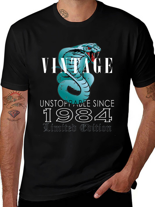 Vintage 1984 Limited Edition Snake T-Shirt
