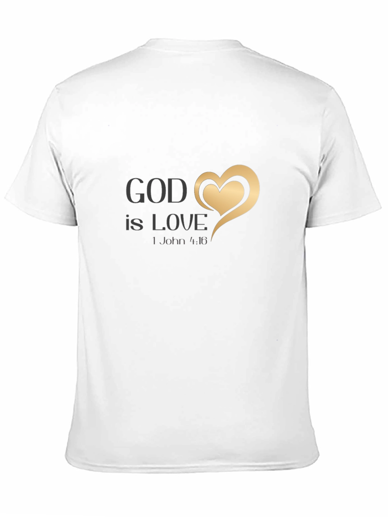 God Is Love Black T-Shirt
