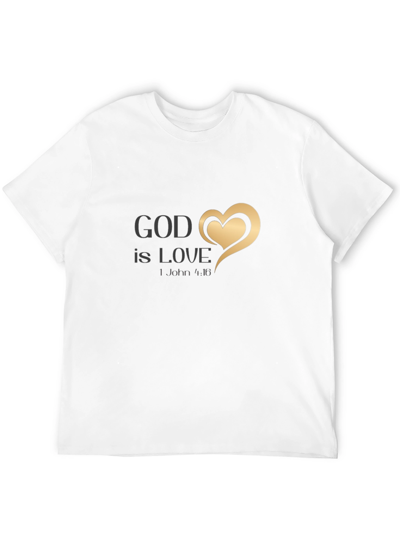 God Is Love Black T-Shirt