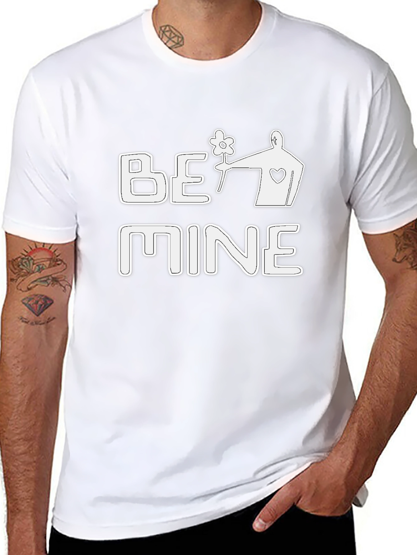 Be Mine Graphic Tee - Valentines Day