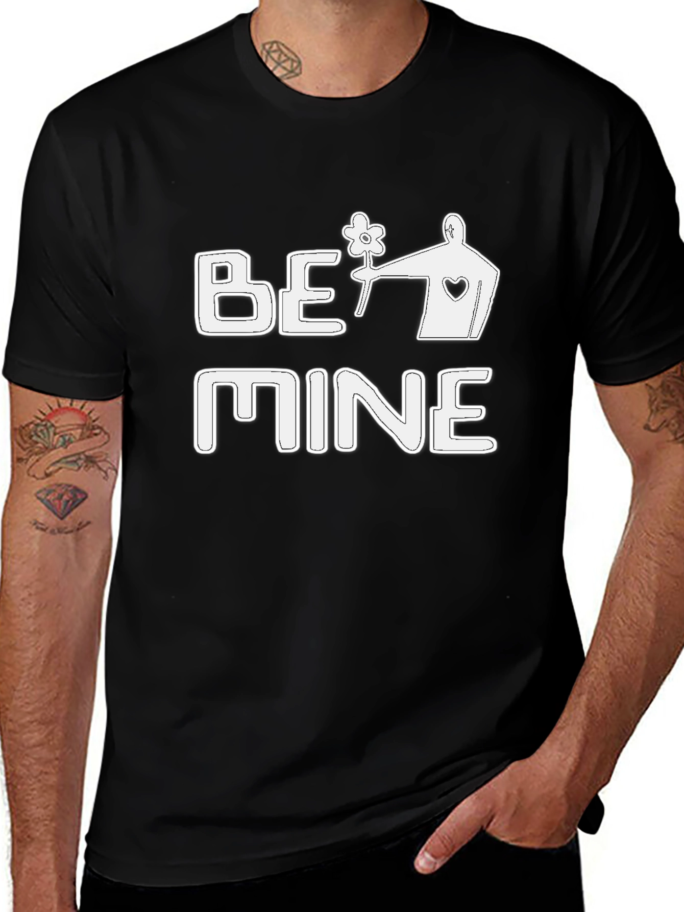 Be Mine Graphic Tee - Valentines Day