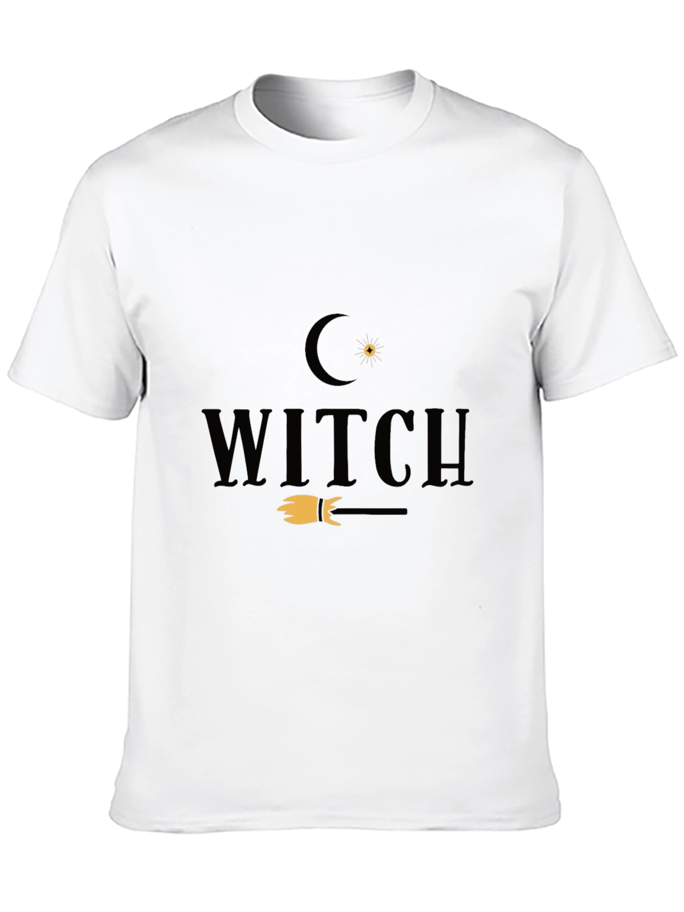 Witch Graphic Tee - Halloween Fashion