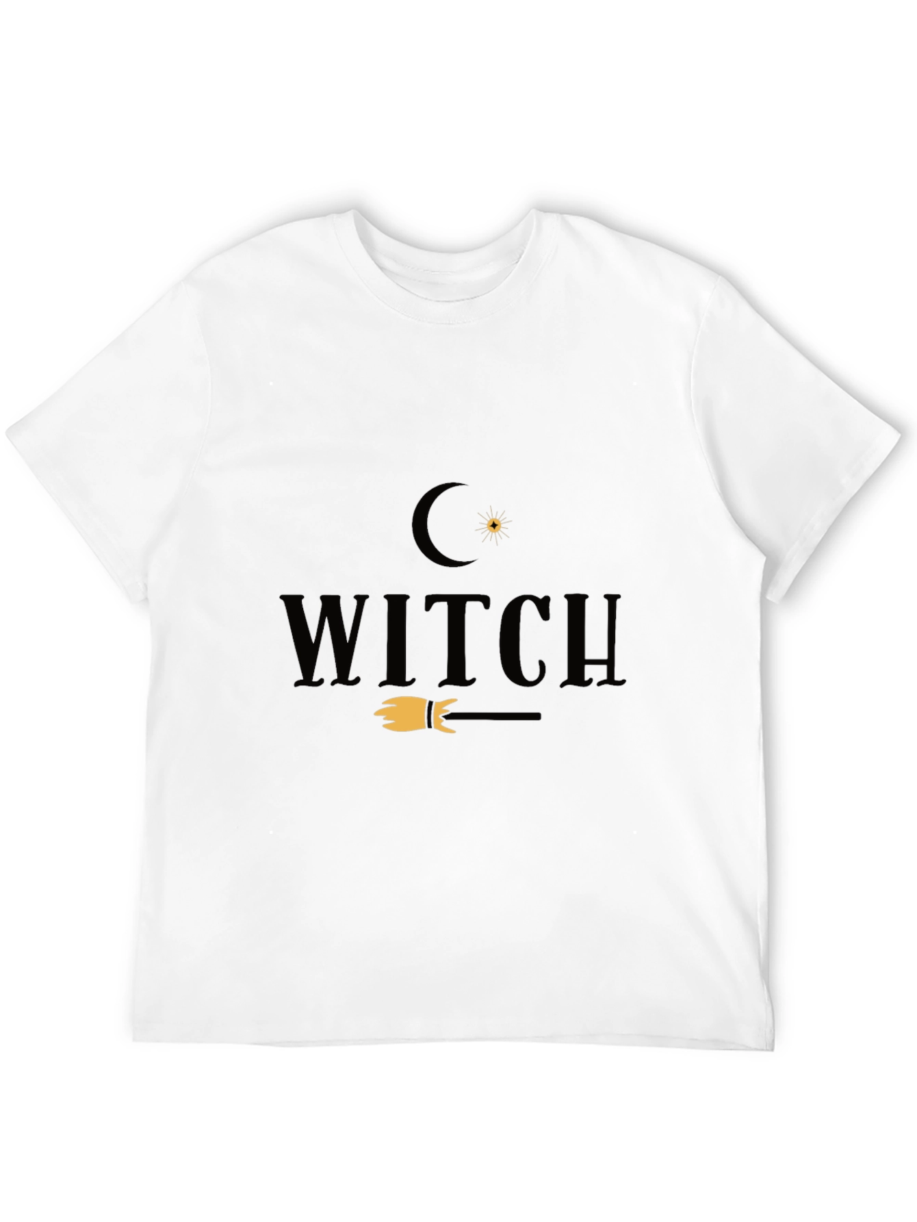 Witch Graphic Tee - Halloween Fashion