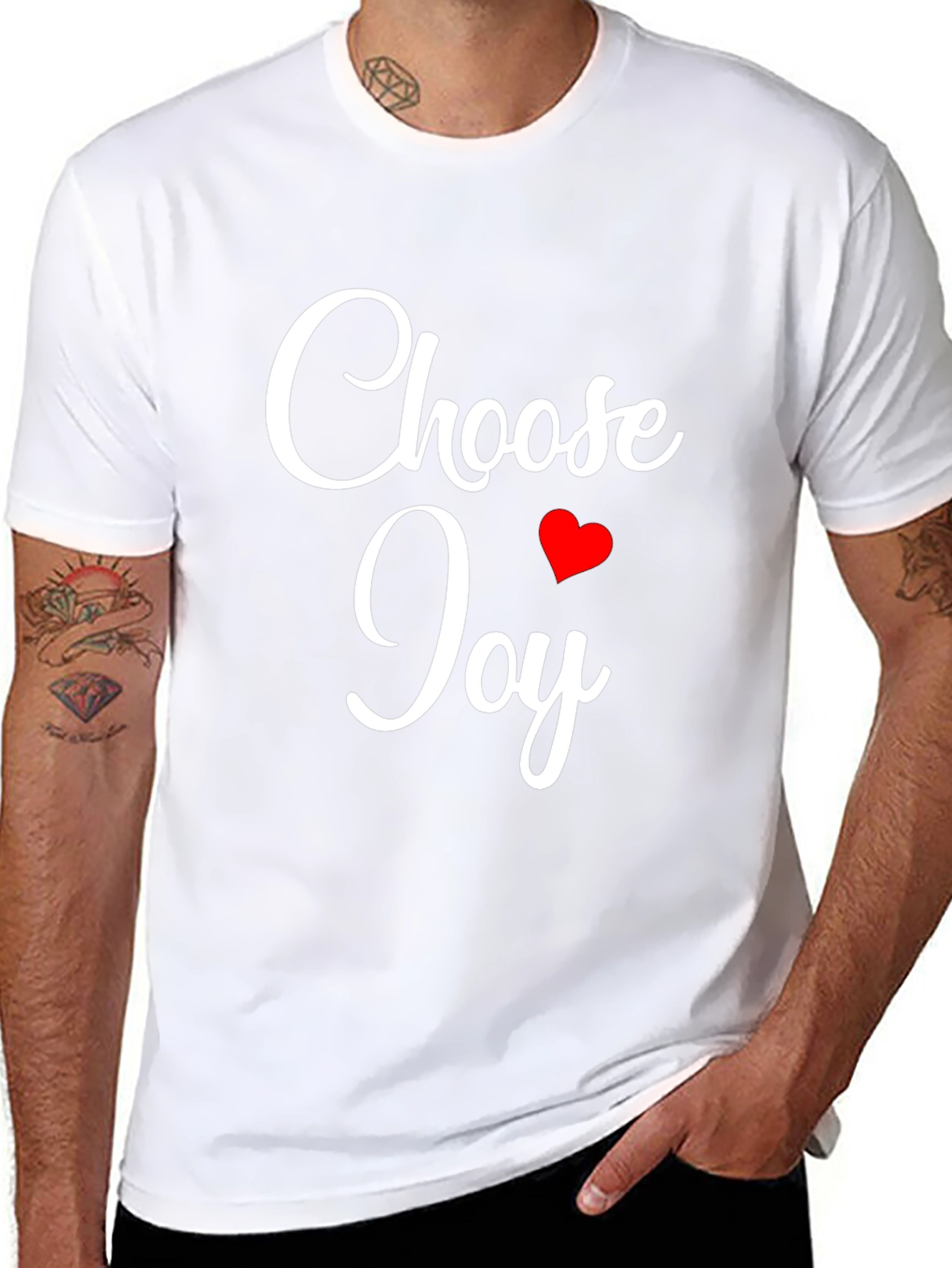 Choose Joy T-Shirt - Stylish & Positive Design