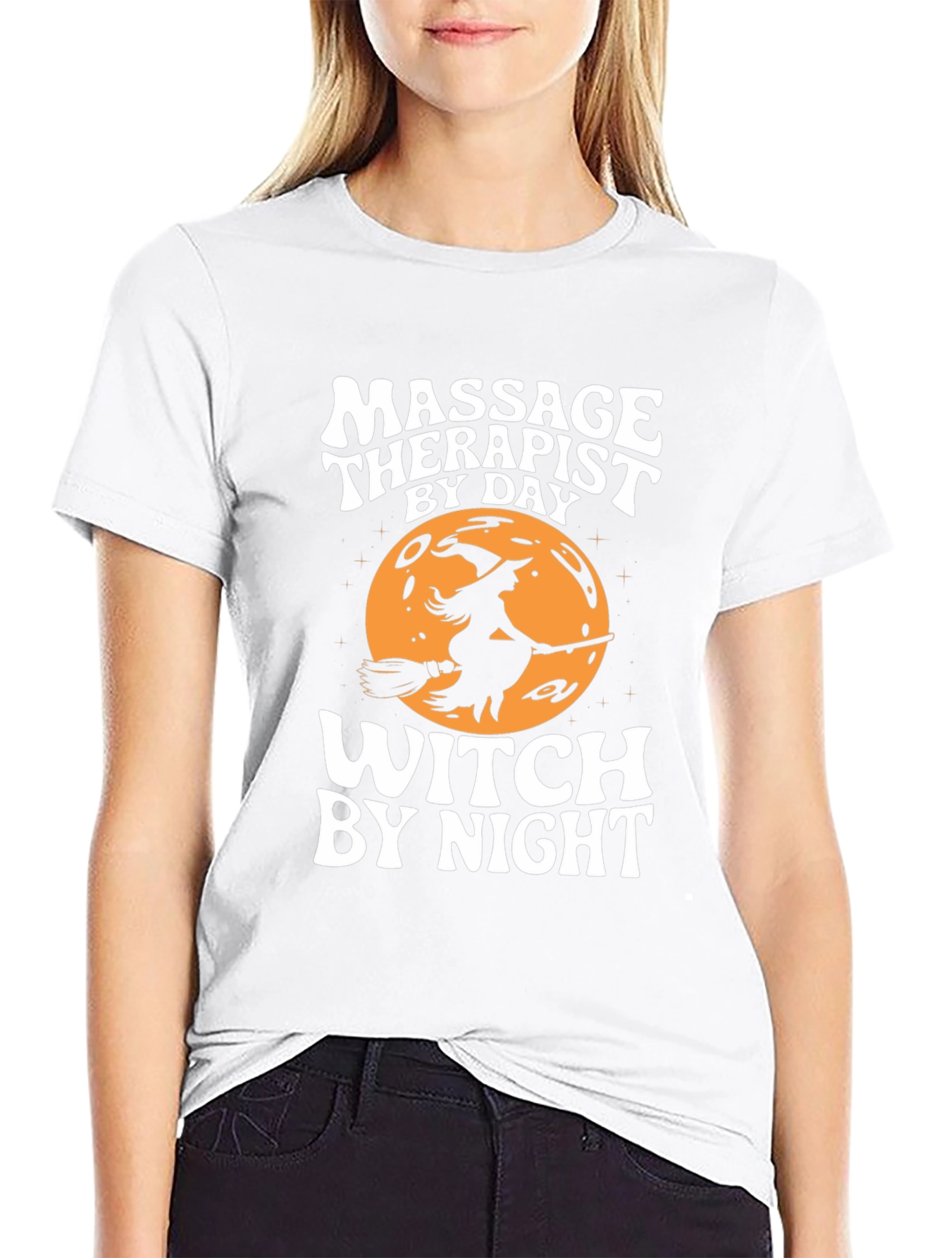 Massage Therapist Witch T-Shirt