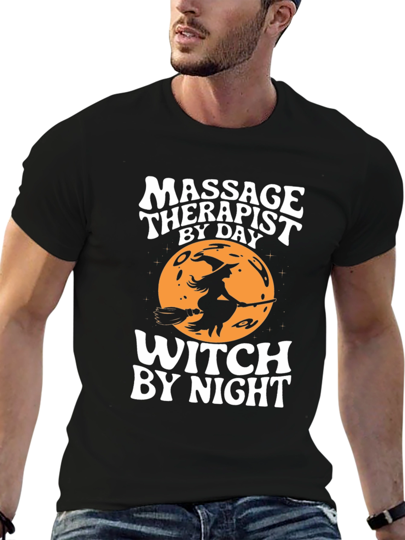 Massage Therapist Witch T-Shirt