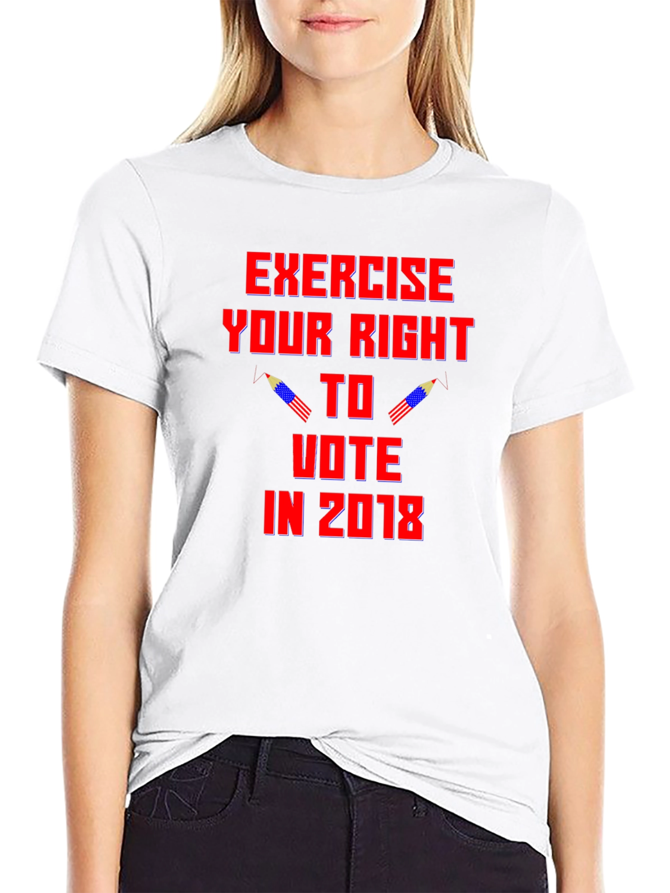 Exercise Your Right to Vote Patriotic Graphic Tee