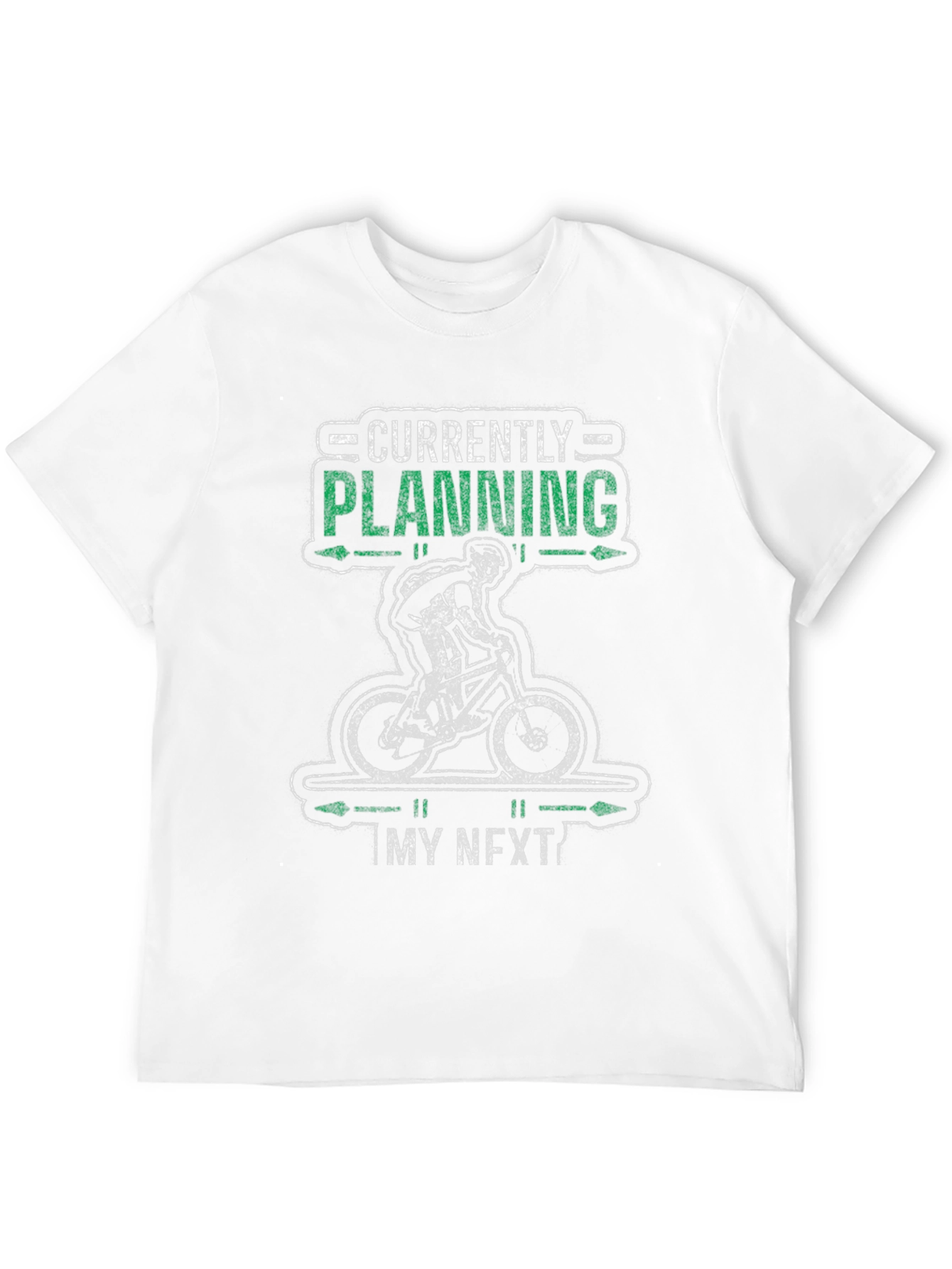 Mountain Biking T-Shirt - Planning My Next Ride