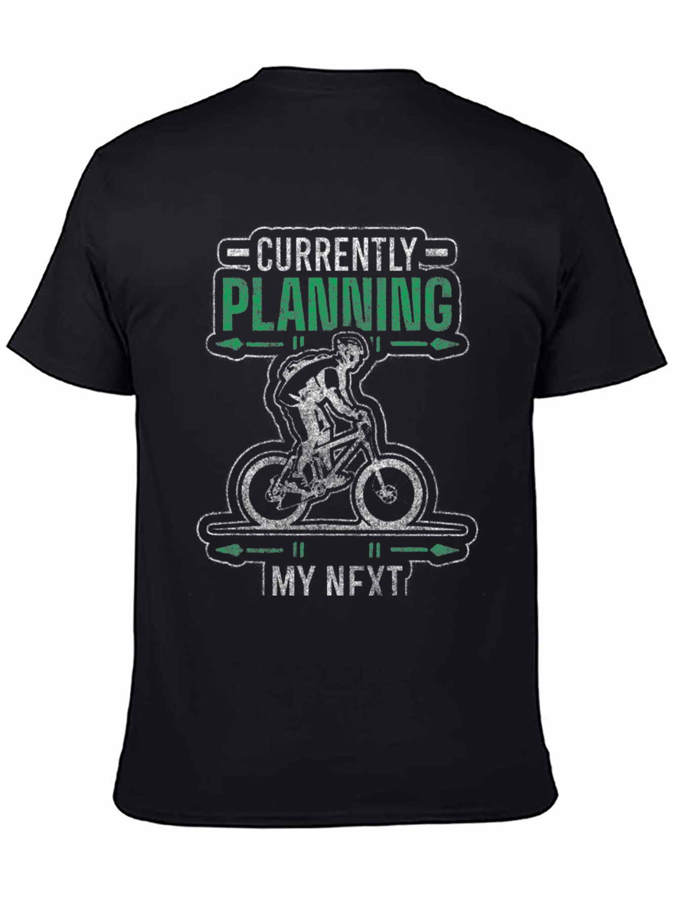 Mountain Biking T-Shirt - Planning My Next Ride