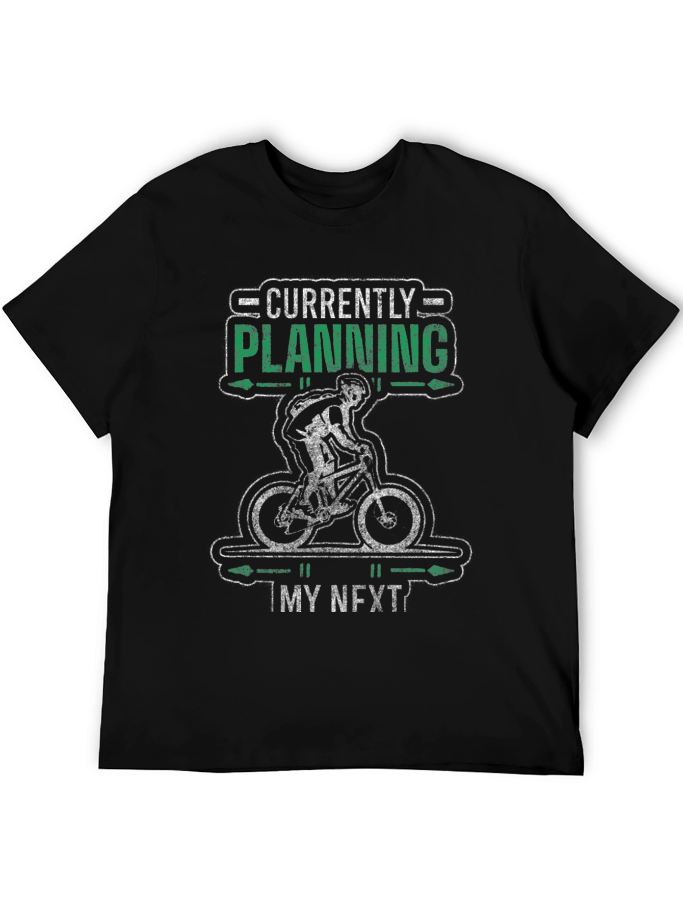 Mountain Biking T-Shirt - Planning My Next Ride