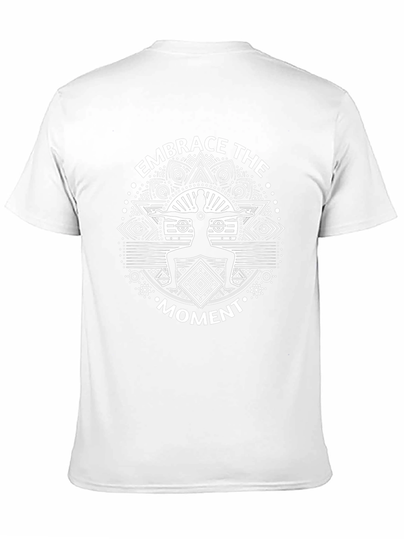 Embrace the Moment Yoga Graphic Black T-Shirt