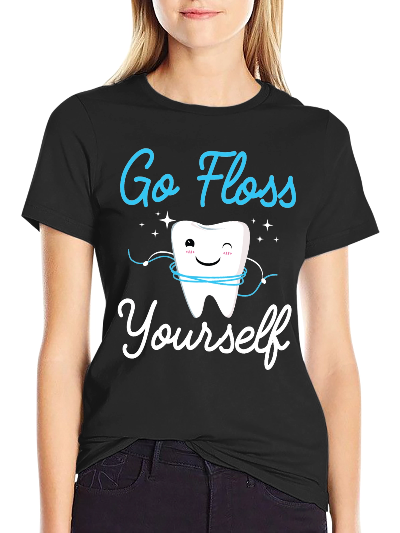Go Floss Yourself T-Shirt Dental Hygiene