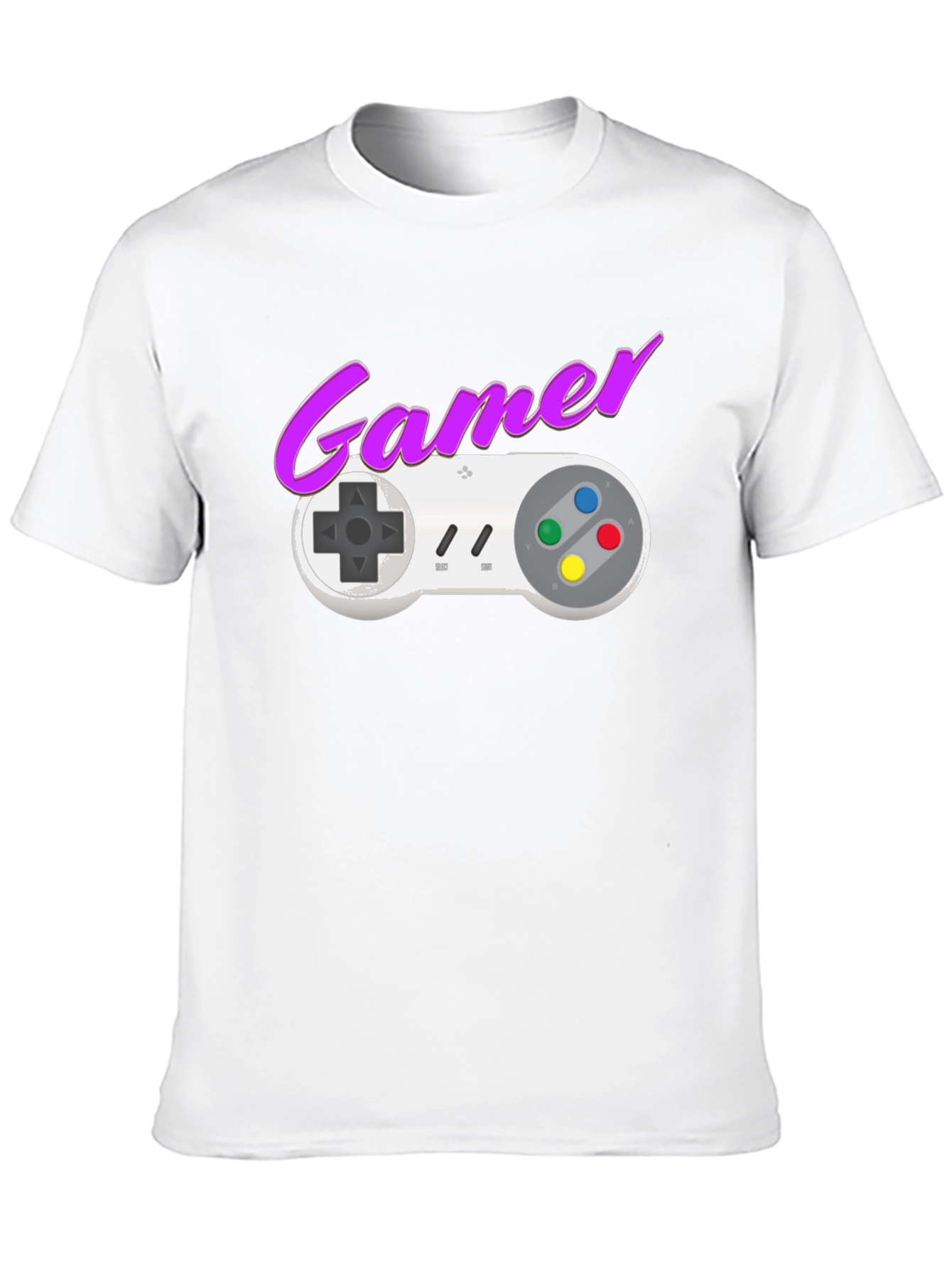 Retro Gamer T-Shirt: Classic Controller Design