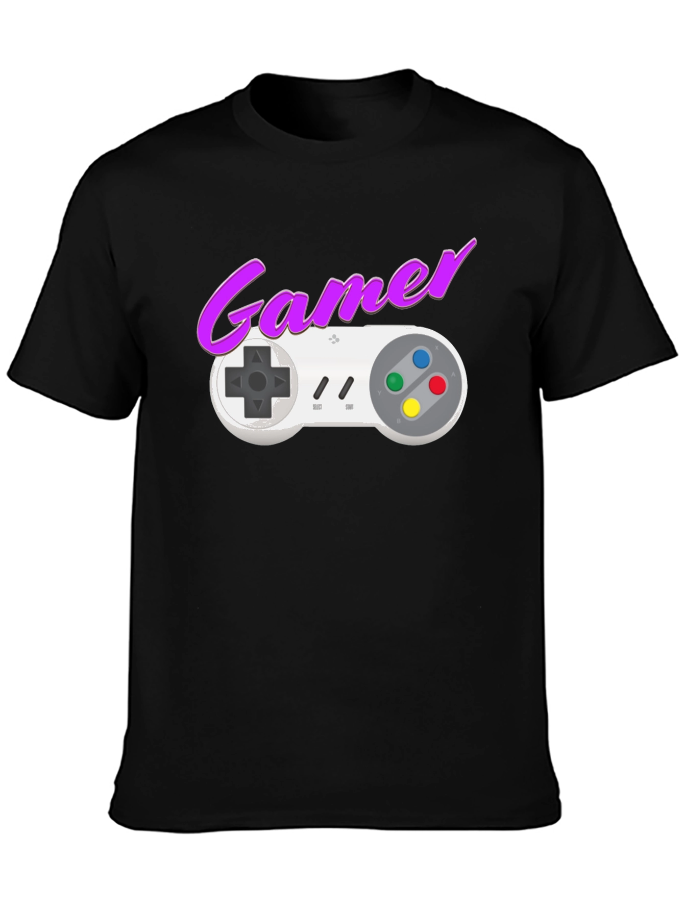 Retro Gamer T-Shirt: Classic Controller Design