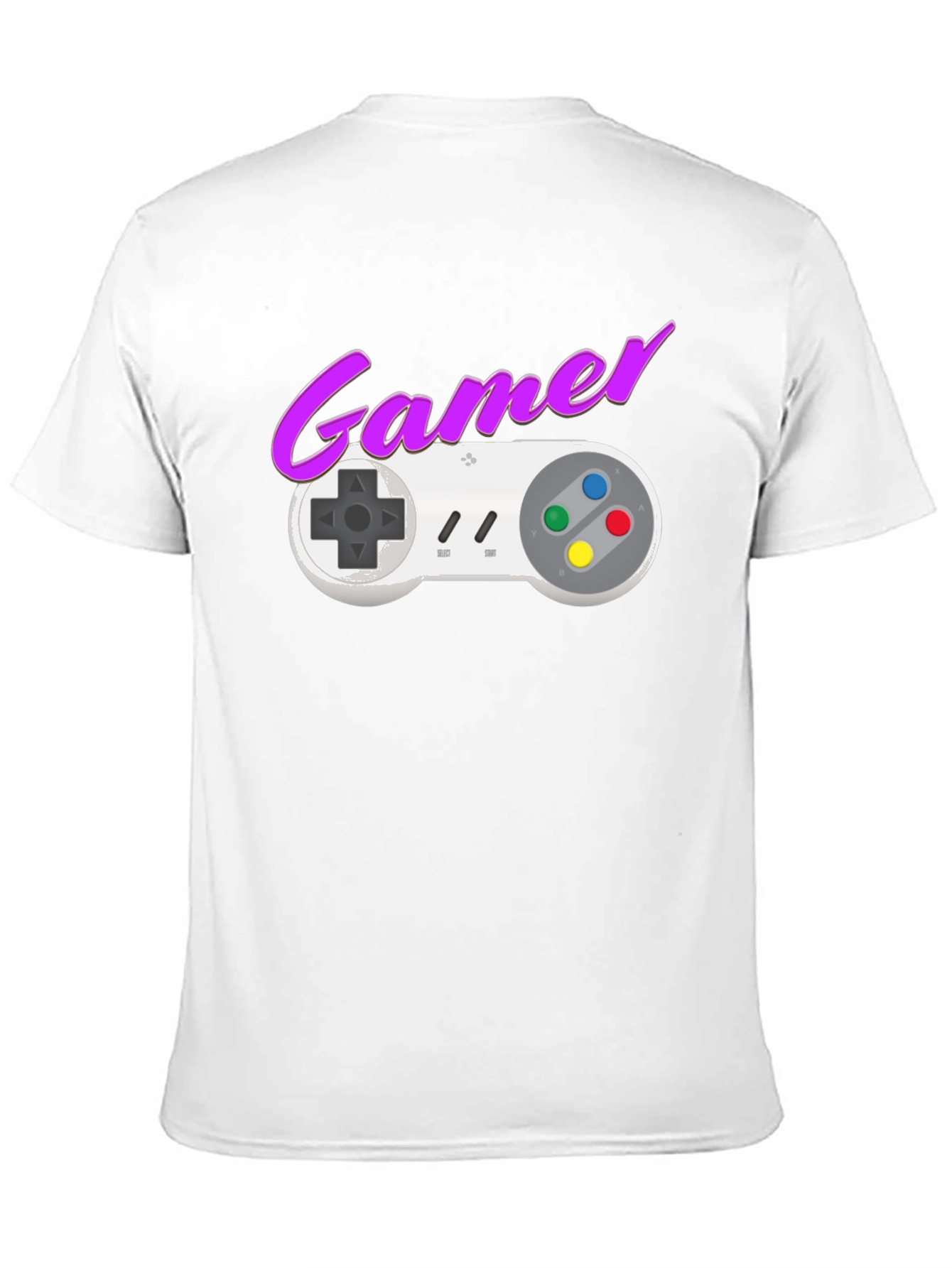 Retro Gamer T-Shirt: Classic Controller Design