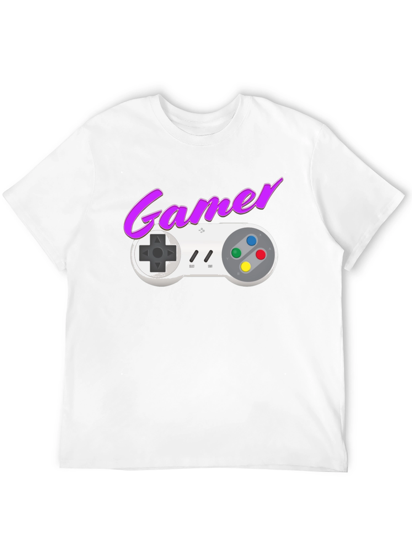 Retro Gamer T-Shirt: Classic Controller Design