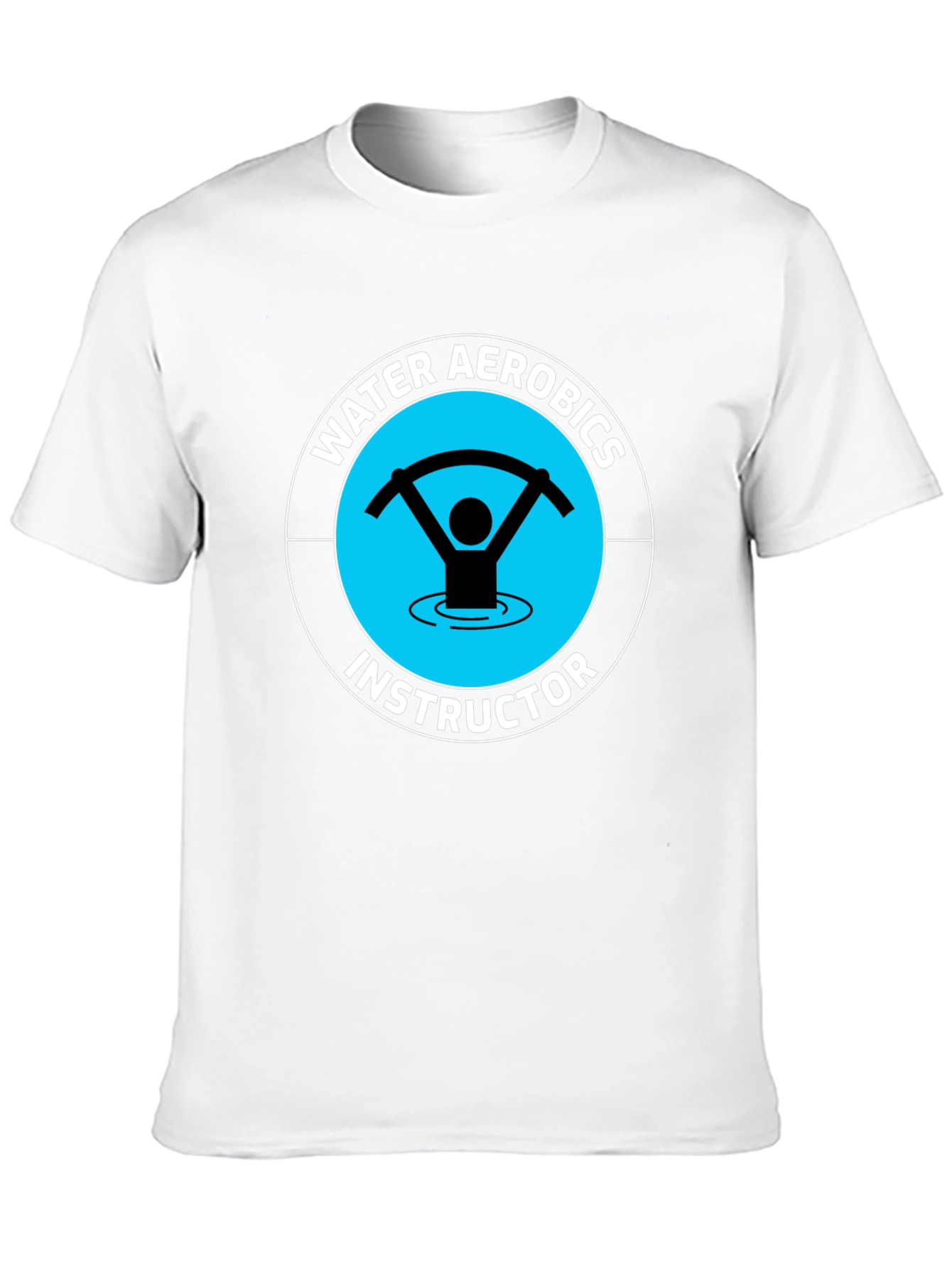 Water Aerobics Instructor Graphic T-Shirt