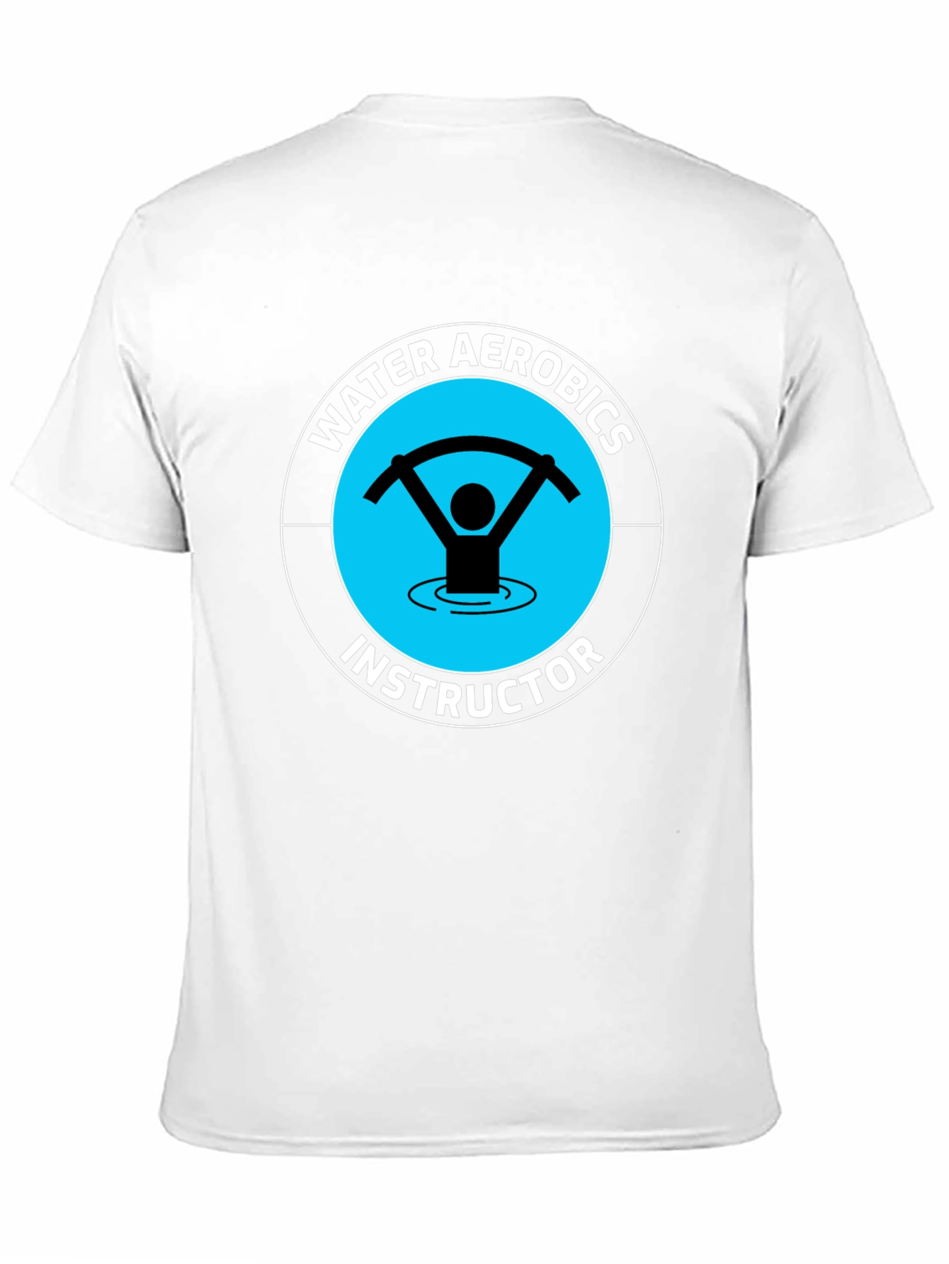 Water Aerobics Instructor Graphic T-Shirt
