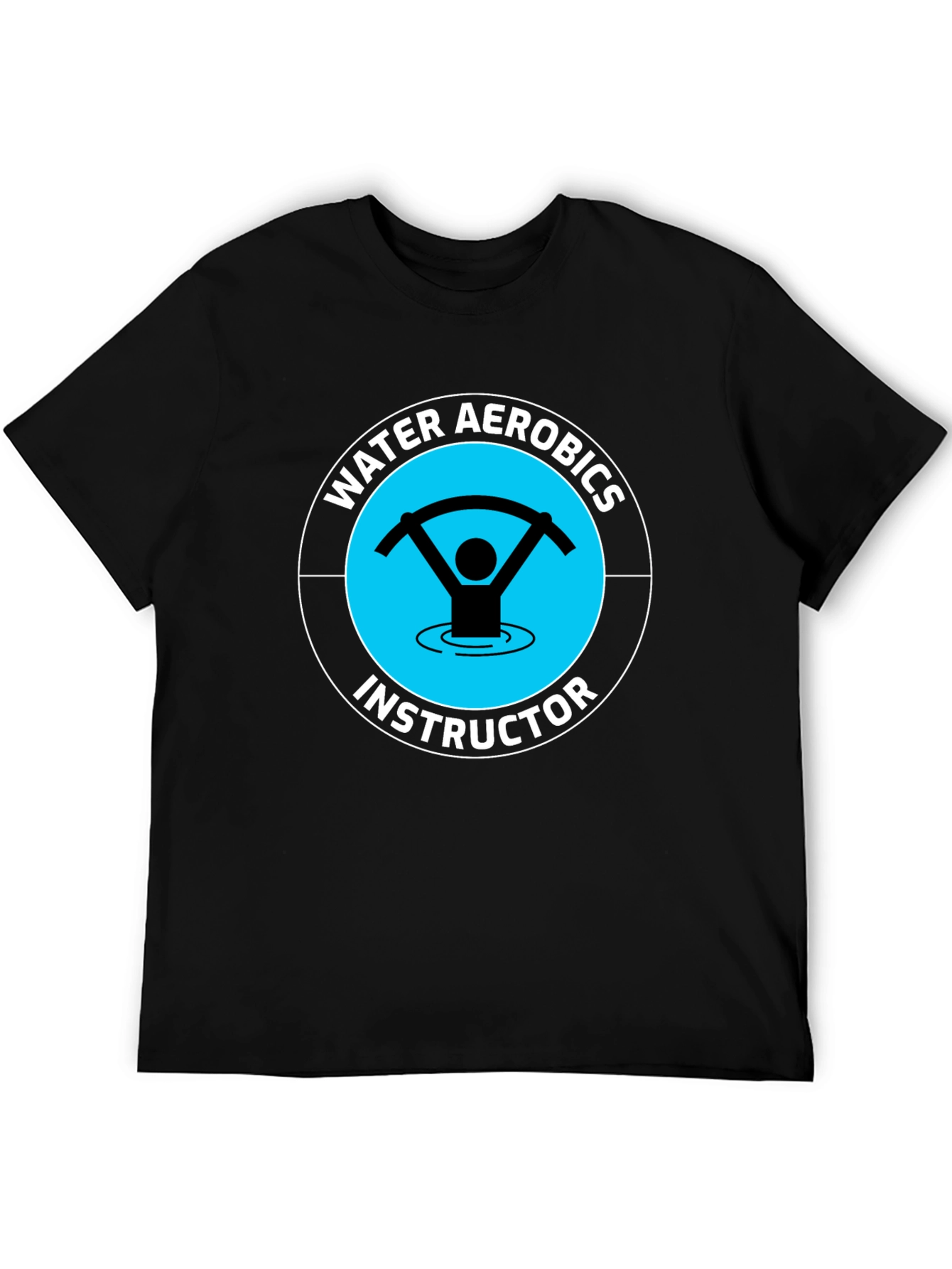 Water Aerobics Instructor Graphic T-Shirt