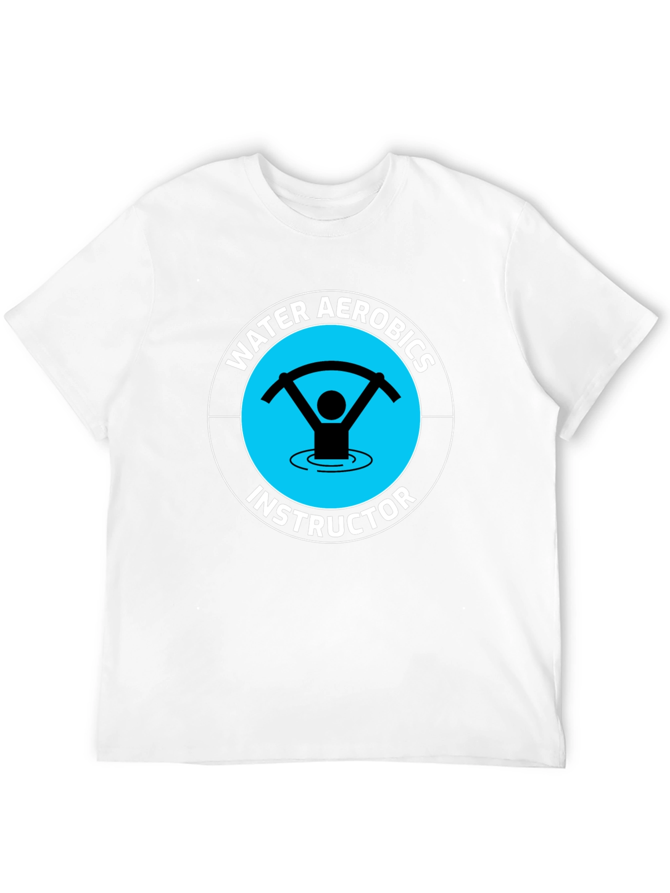 Water Aerobics Instructor Graphic T-Shirt