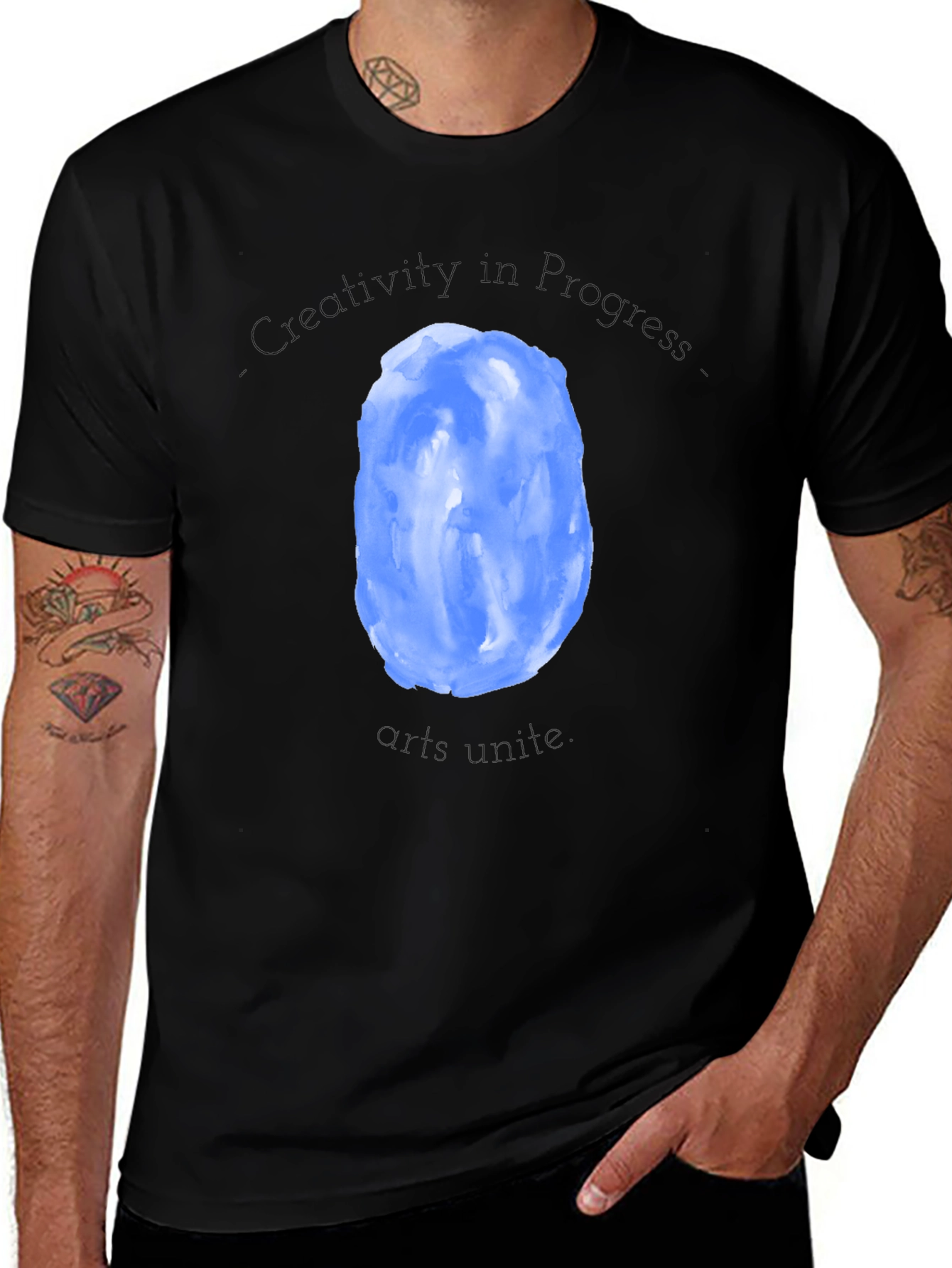 Arts Unite Graphic T-Shirt - Soft Cotton Blend