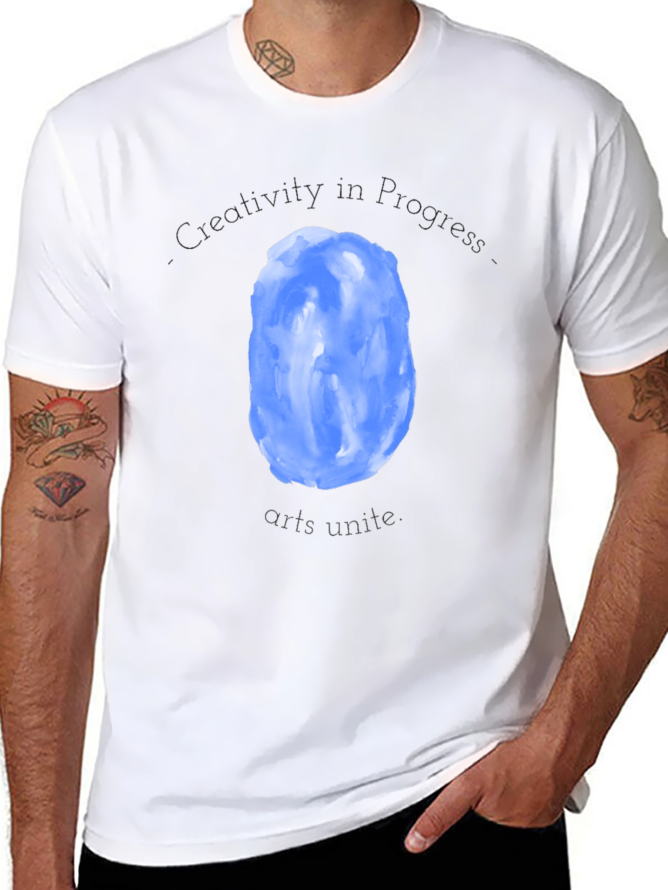 Arts Unite Graphic T-Shirt - Soft Cotton Blend