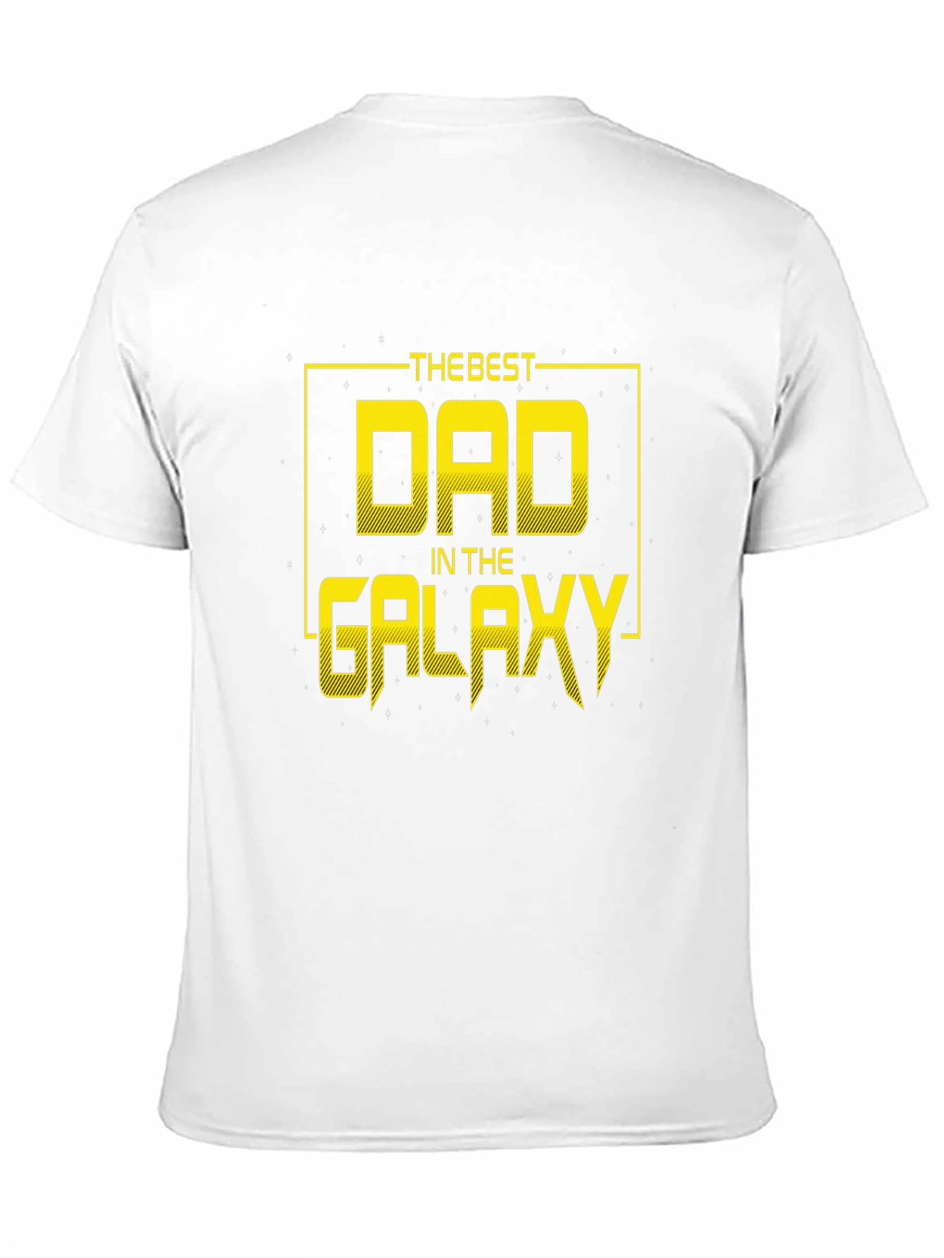 Best Dad in the Galaxy Black T-Shirt