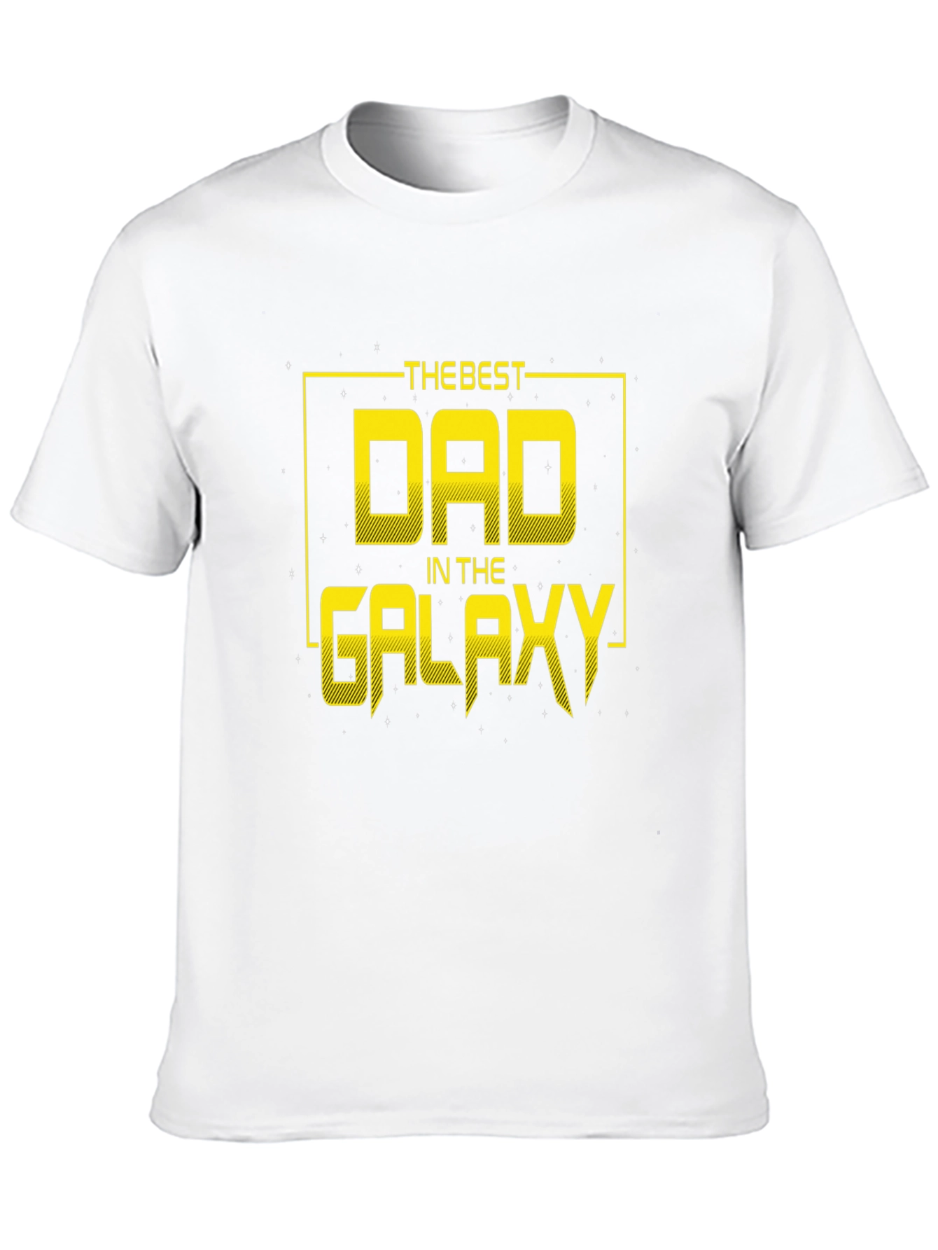 Best Dad in the Galaxy Black T-Shirt