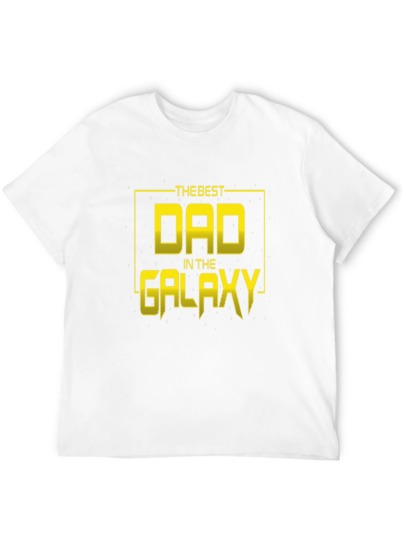 Best Dad in the Galaxy Black T-Shirt