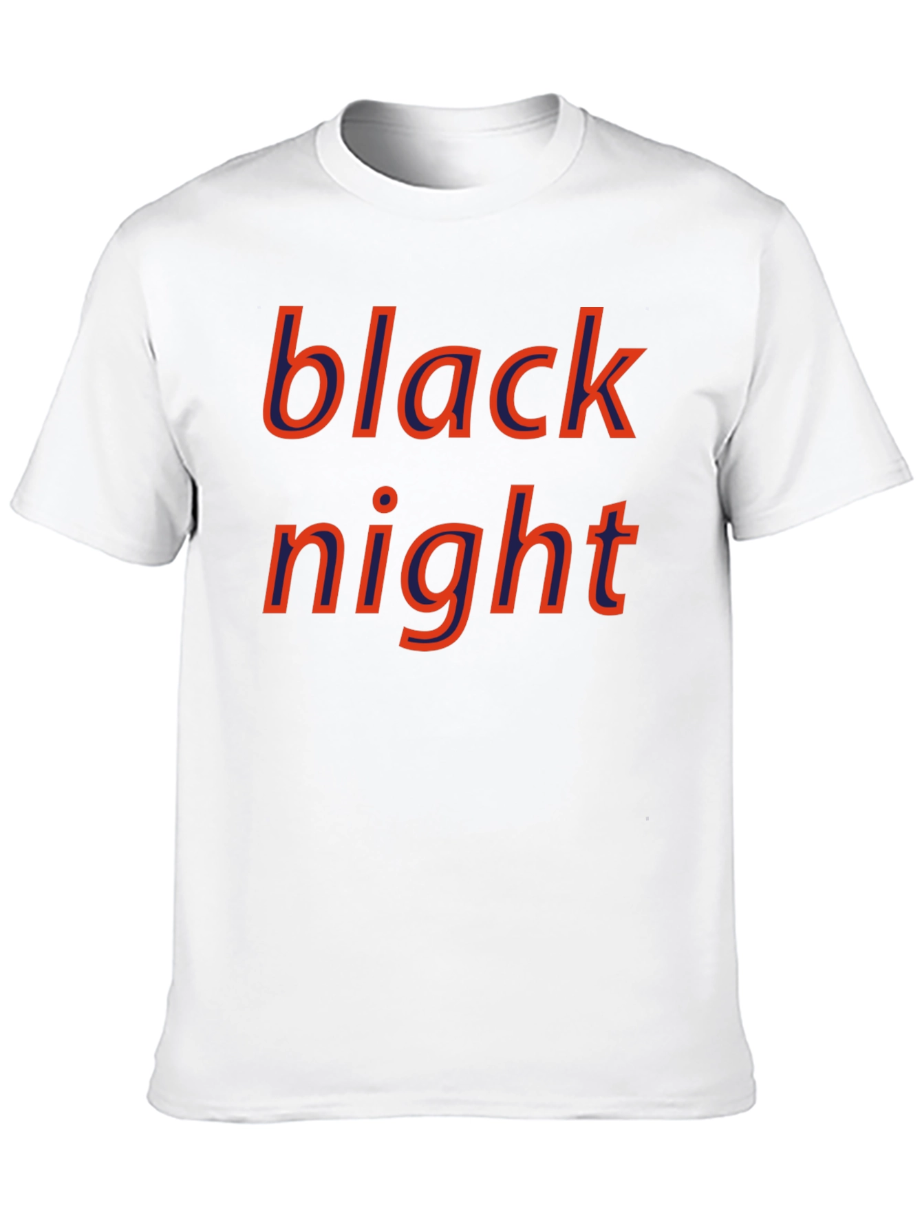 Black Night Graphic Tee - Bold Style