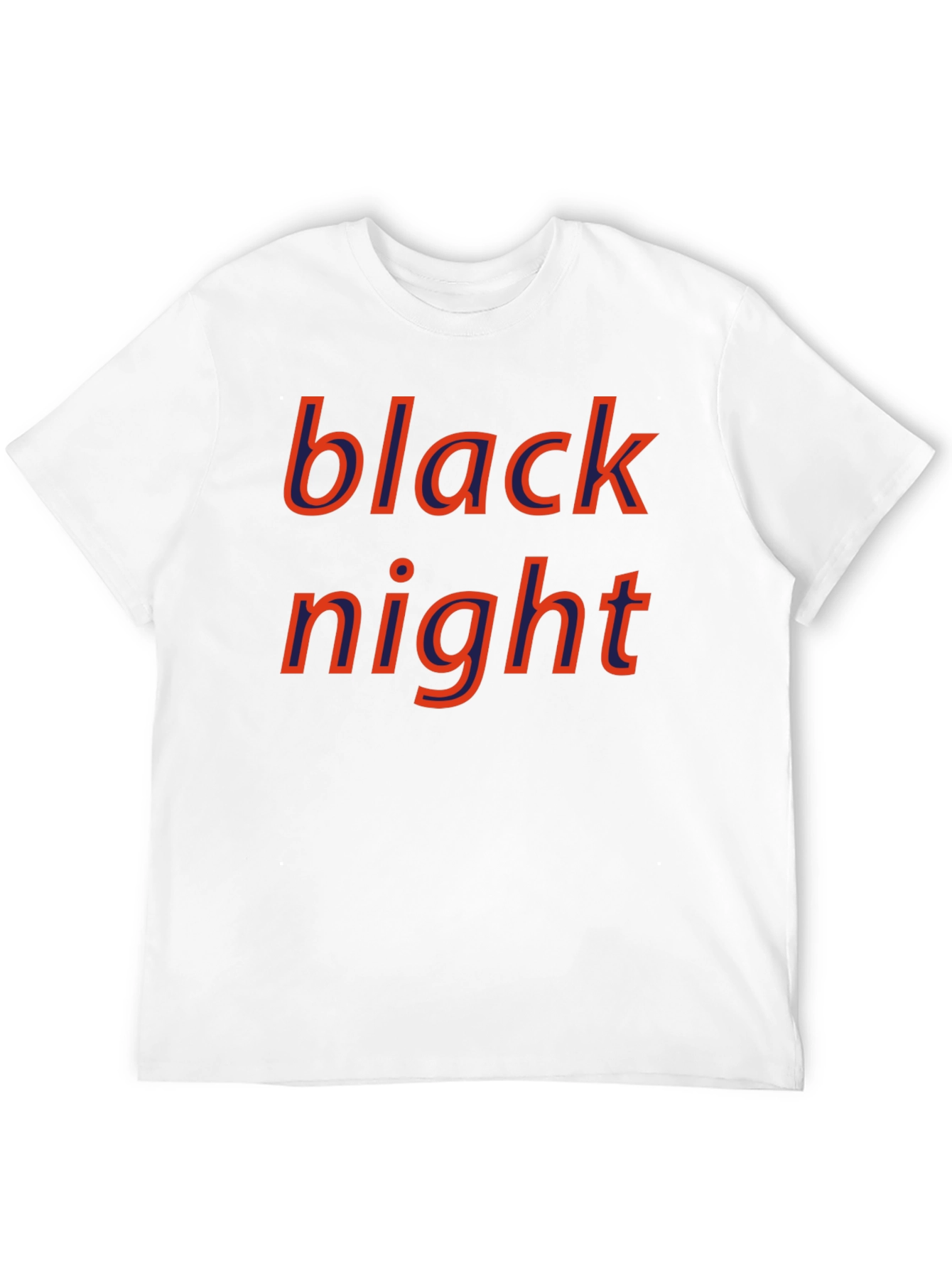 Black Night Graphic Tee - Bold Style