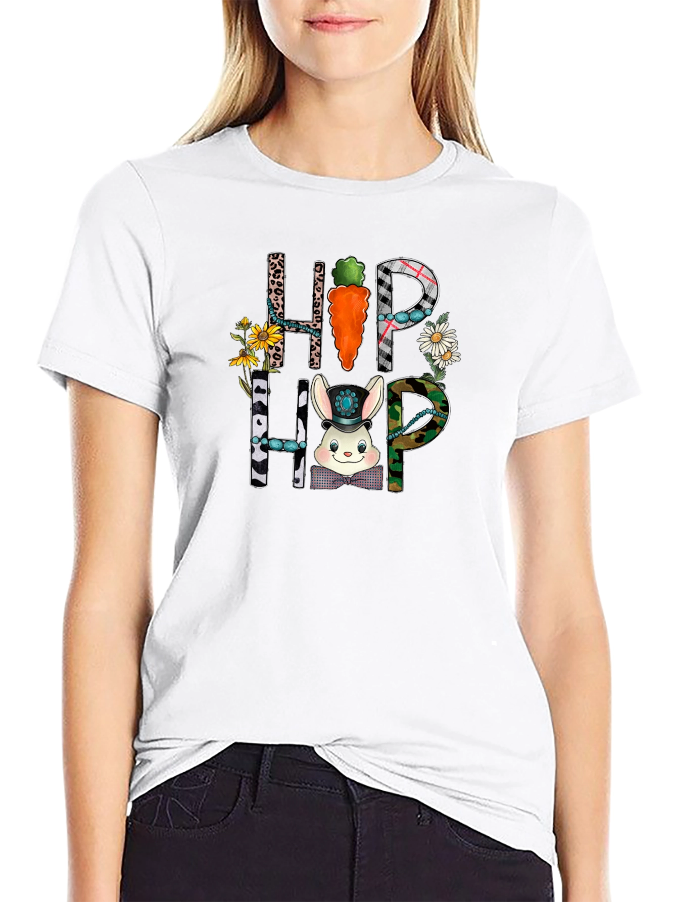 Hip Hop Easter Bunny T-Shirt