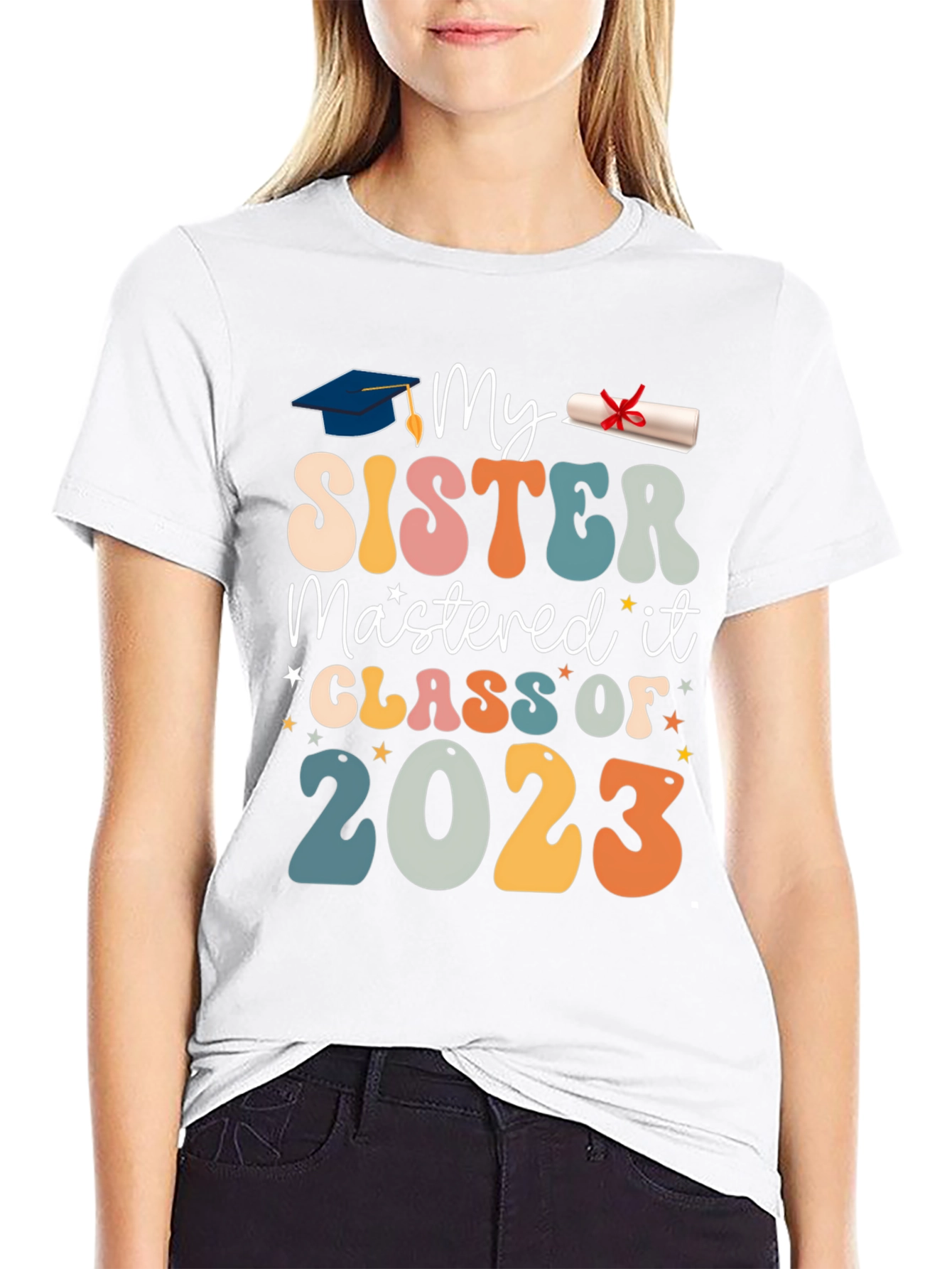 My Sister Mastered It Class of 2023 T-Shirt
