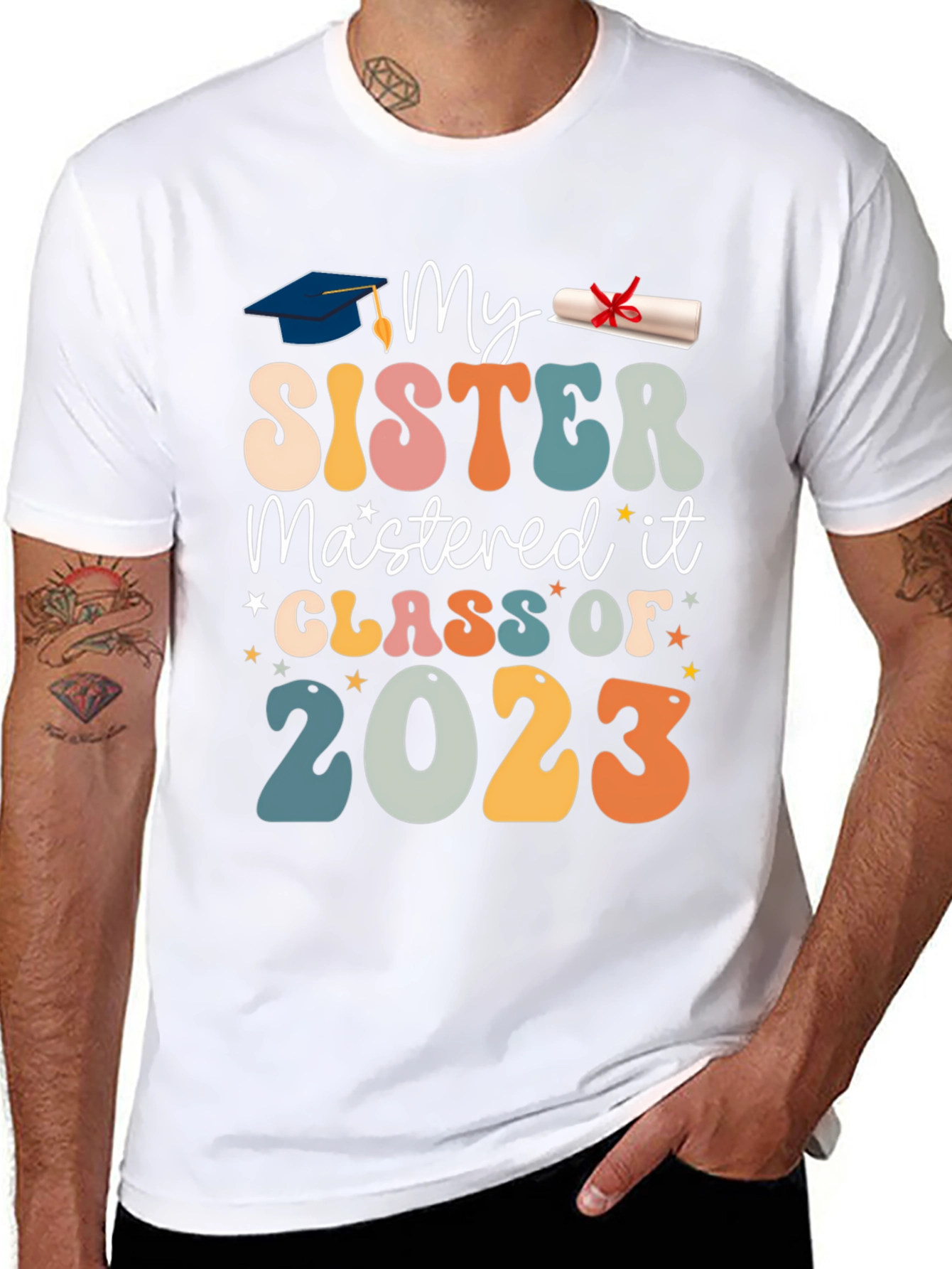 My Sister Mastered It Class of 2023 T-Shirt