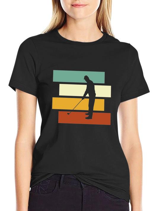 Retro Golfer Graphic Tee - Stylish & Comfortable