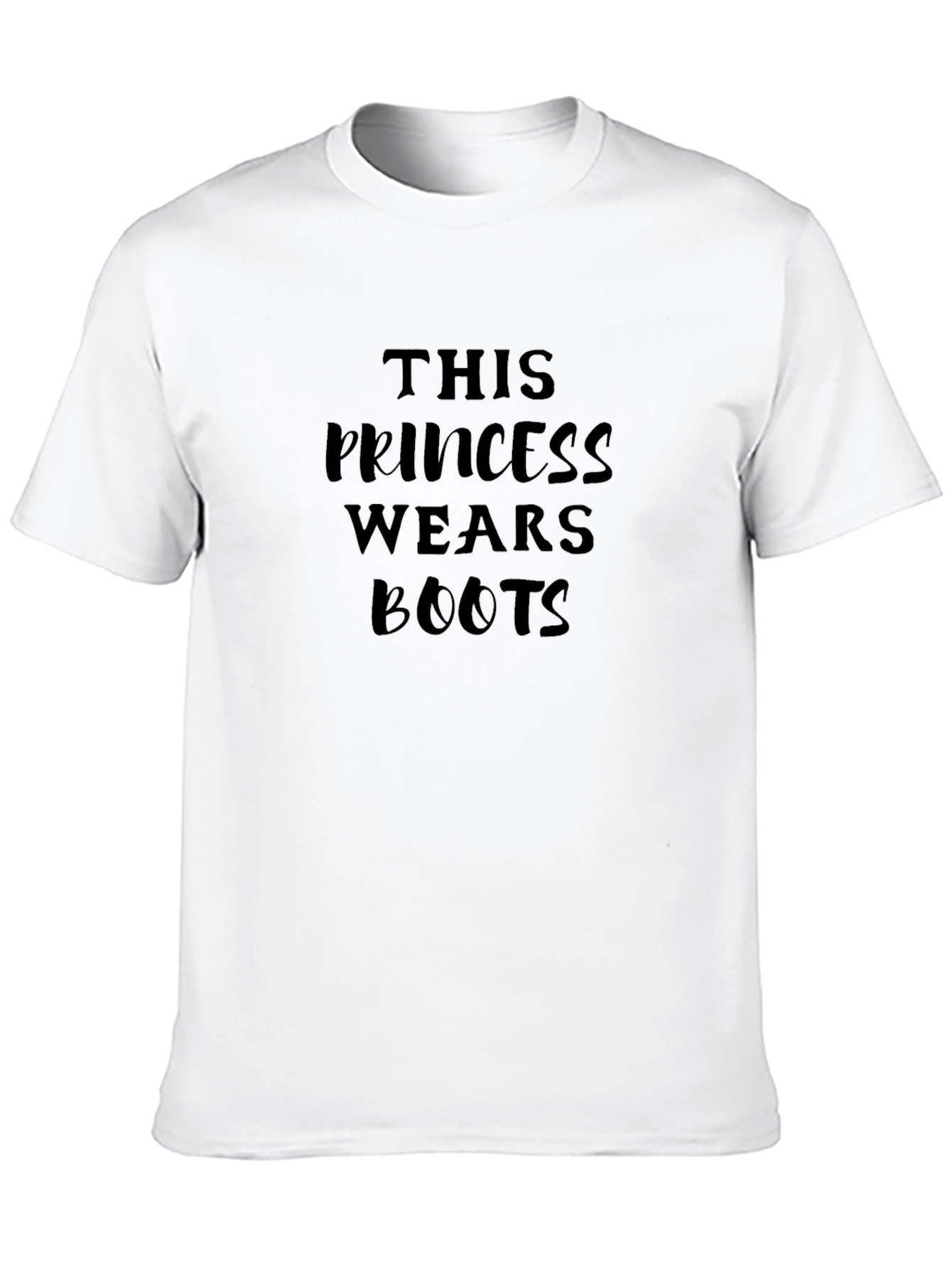 This Princess Wears Boots T-Shirt - Bold Statement Tee
