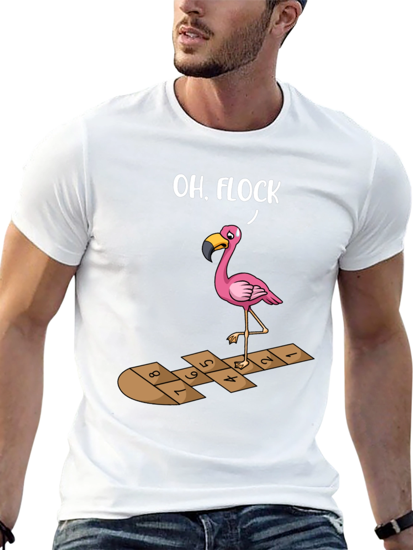 Funny Flamingo T-Shirt - Oh Flock!