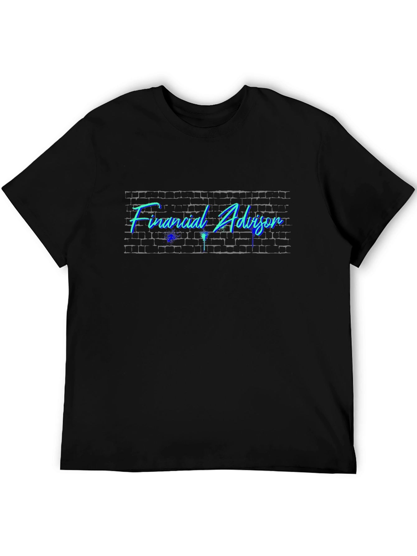 Financial Advisor Brick Wall T-Shirt