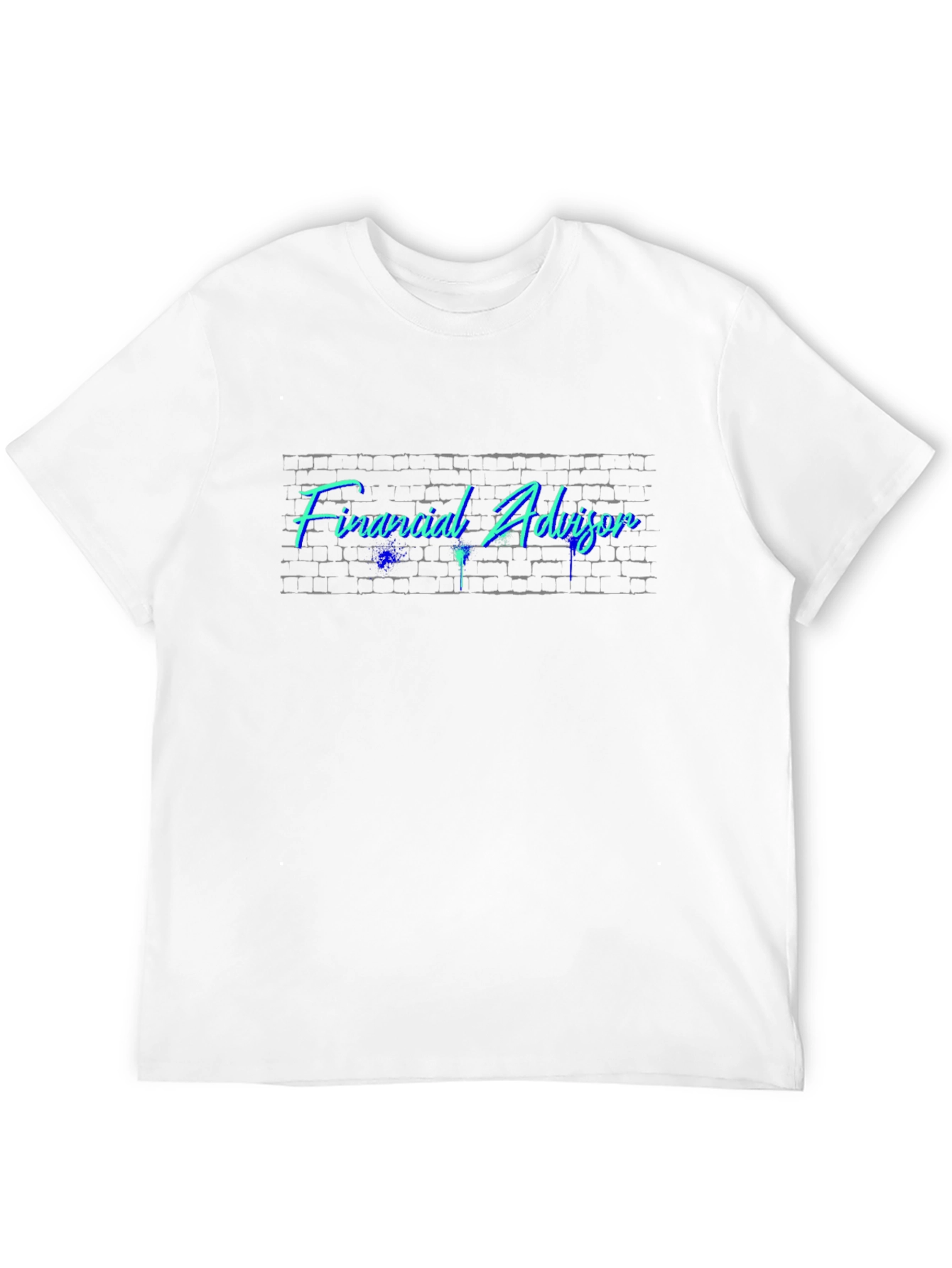 Financial Advisor Brick Wall T-Shirt