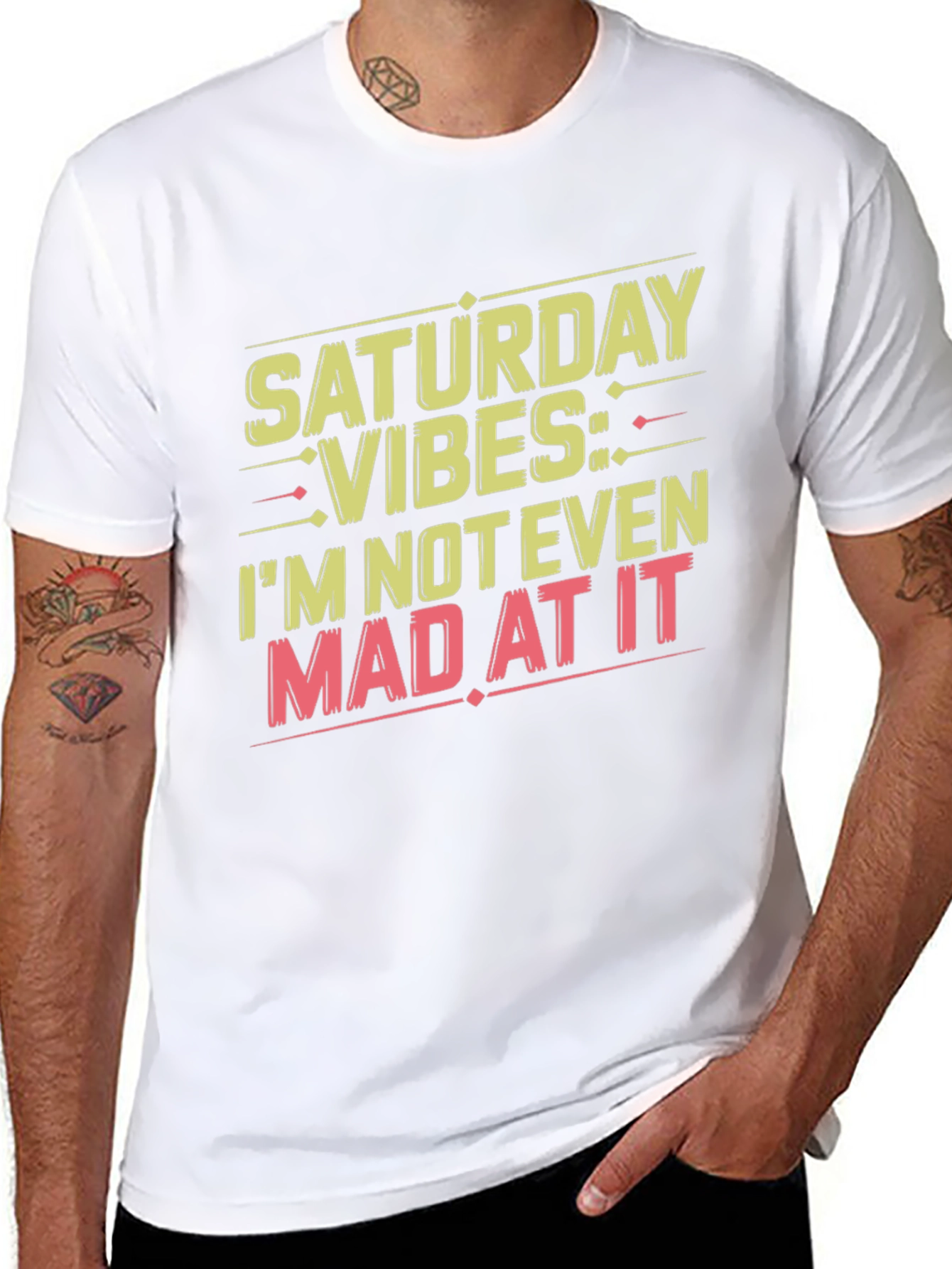 Saturday Vibes Graphic T-Shirt