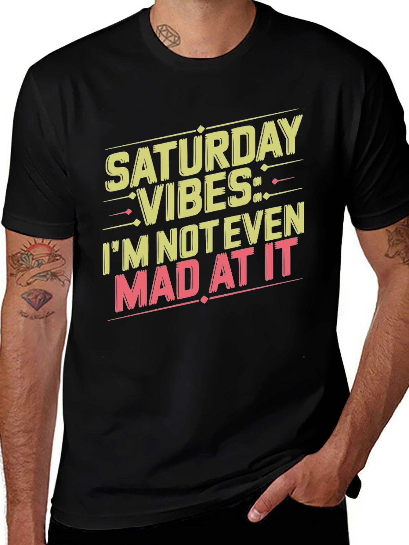 Saturday Vibes Graphic T-Shirt