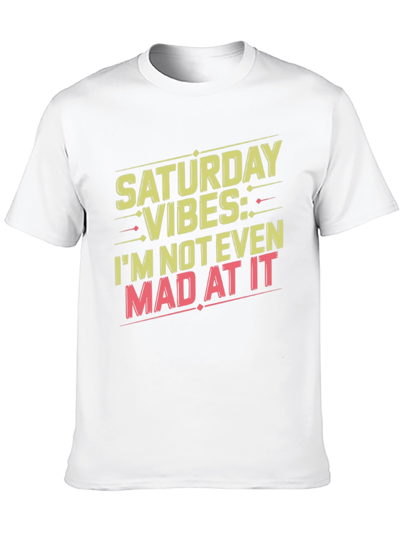 Saturday Vibes Graphic T-Shirt