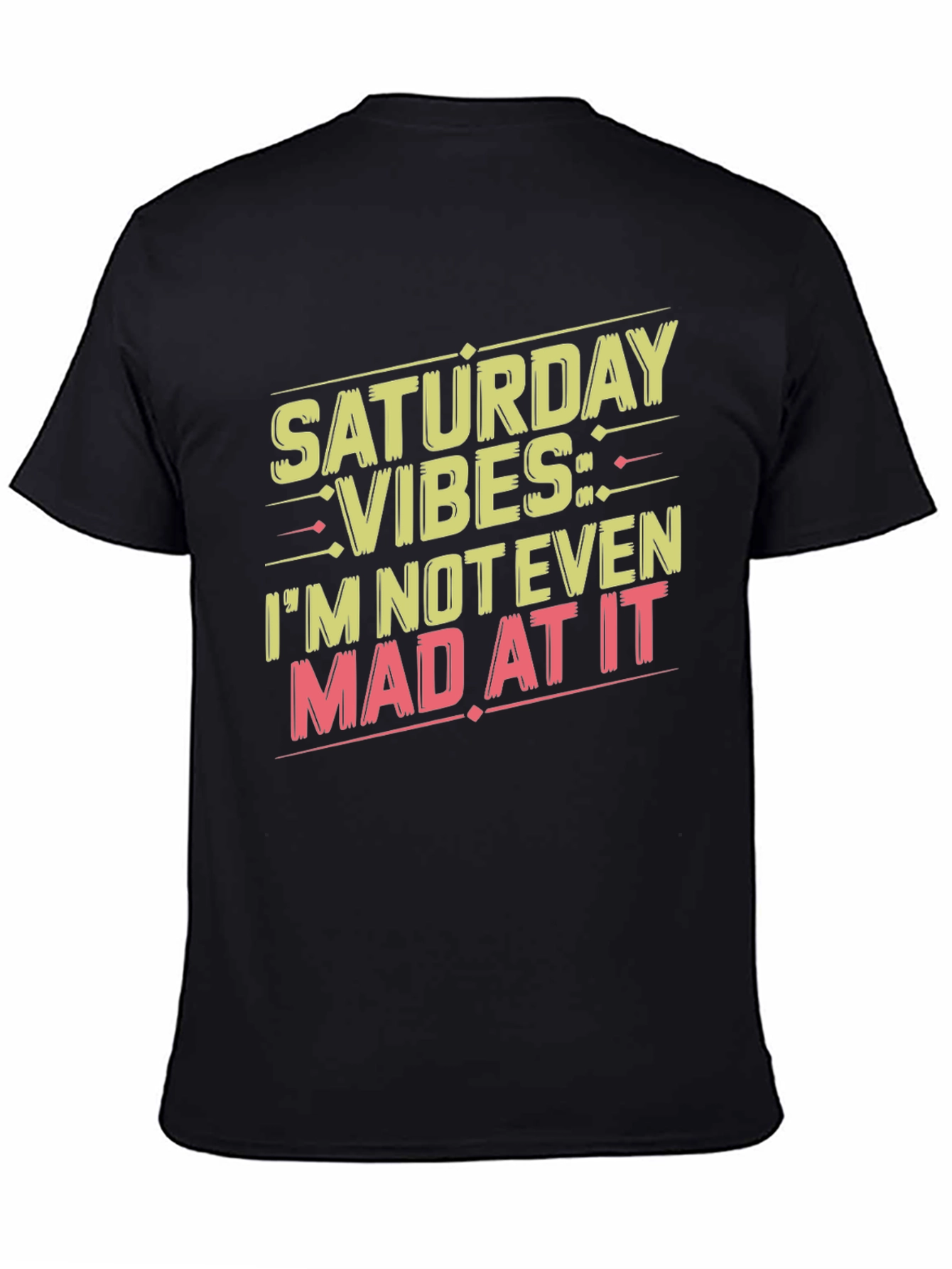 Saturday Vibes Graphic T-Shirt