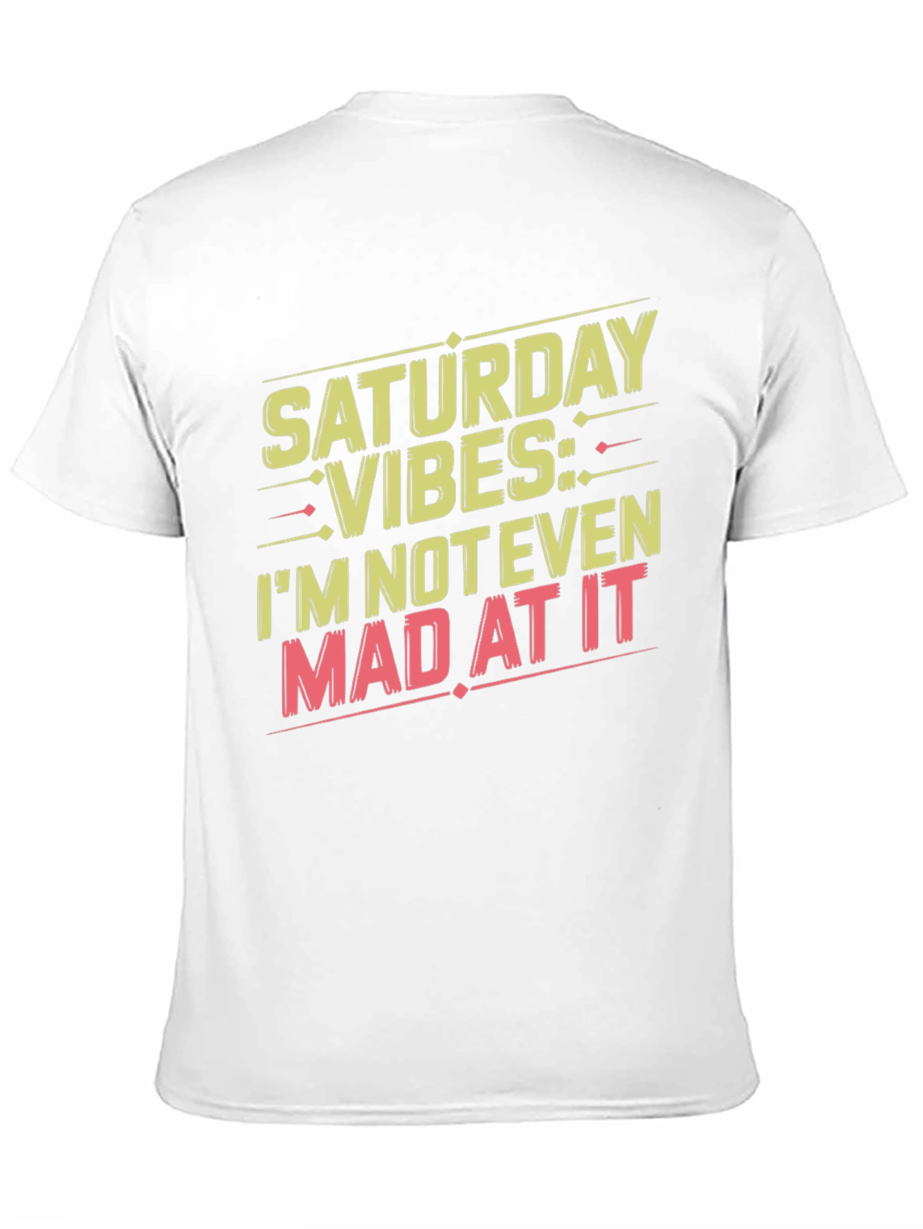 Saturday Vibes Graphic T-Shirt