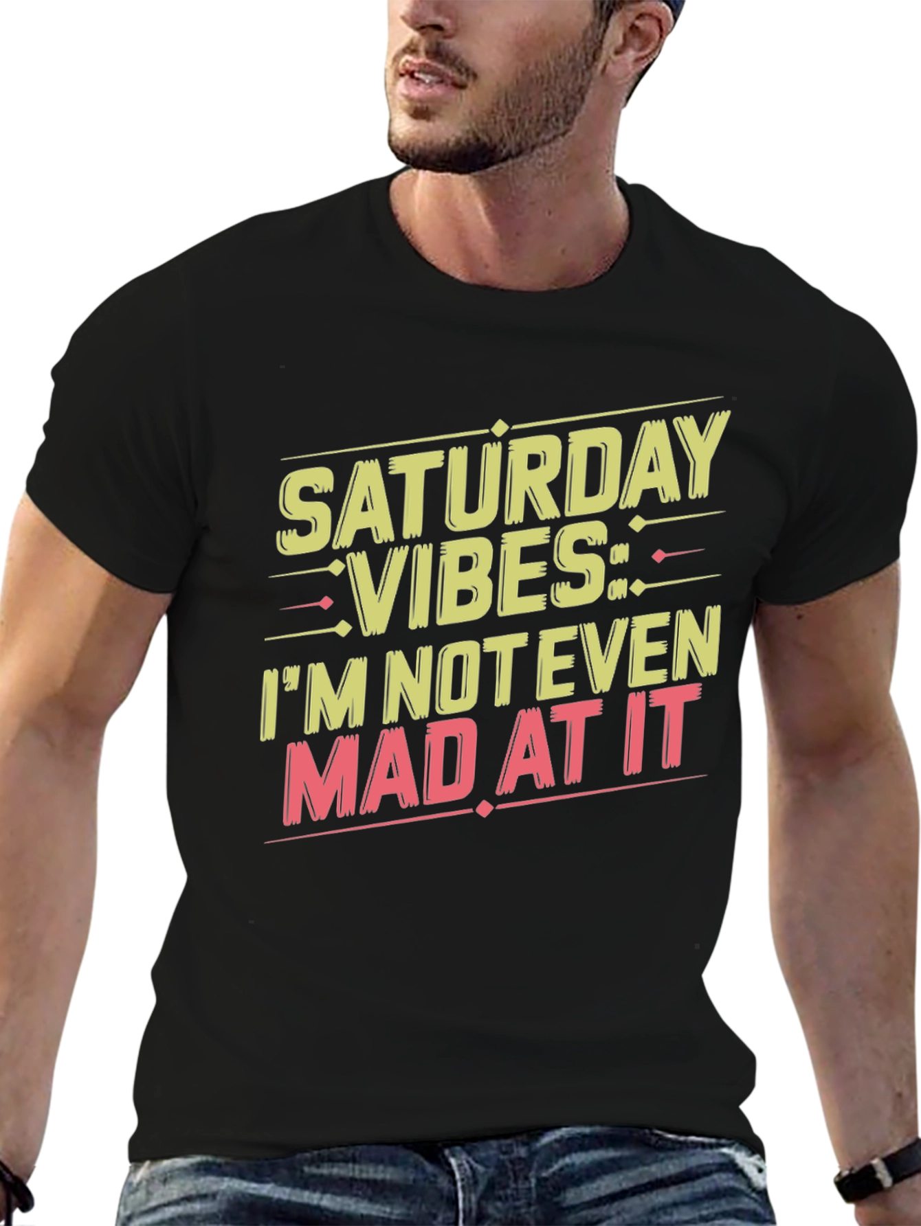Saturday Vibes Graphic T-Shirt
