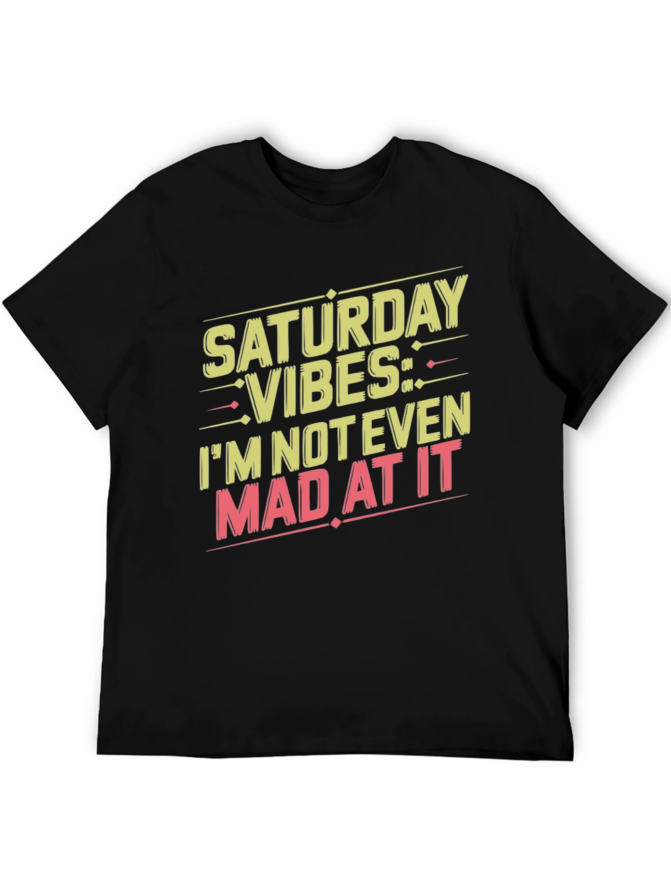 Saturday Vibes Graphic T-Shirt