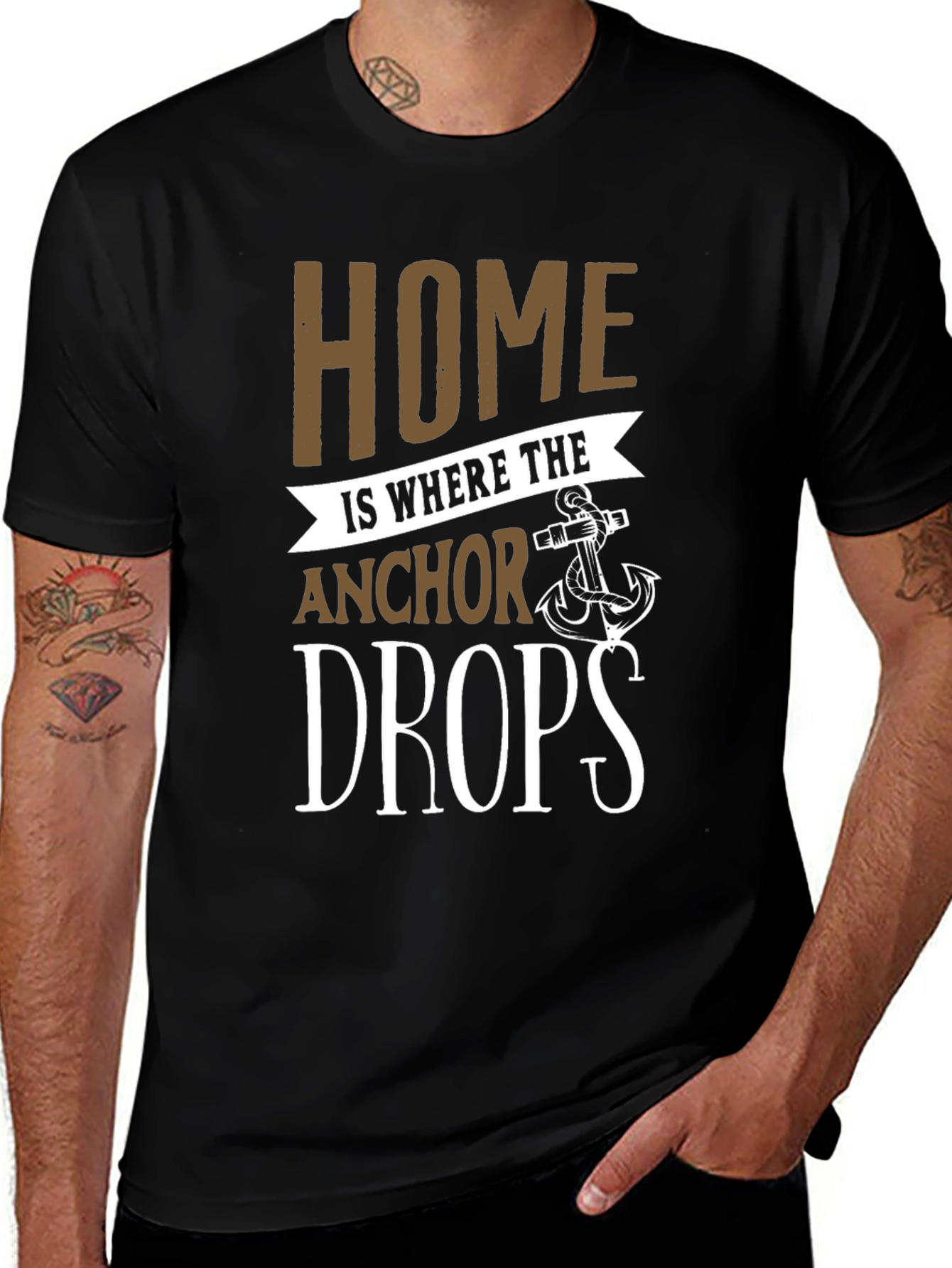 Home is Where the Anchor Drops T-Shirt