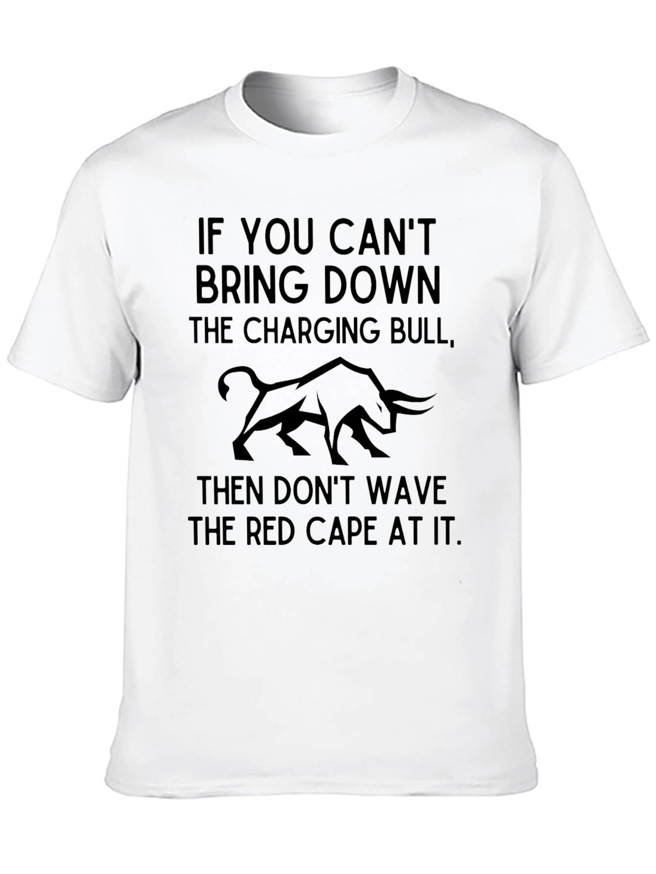 Charging Bull Graphic Tee - Mens