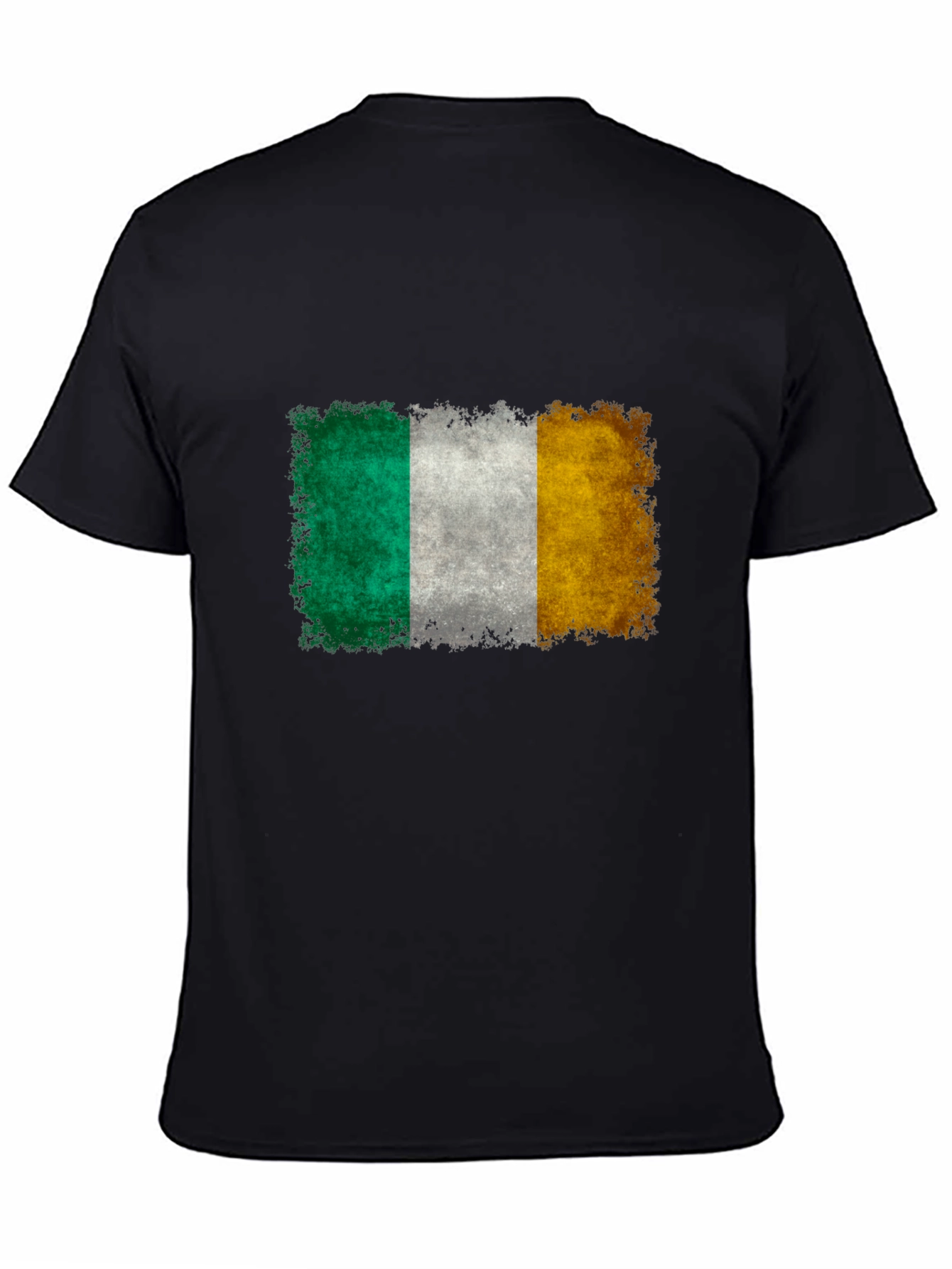 Irish Flag T-Shirt - Distressed Graphic Tee